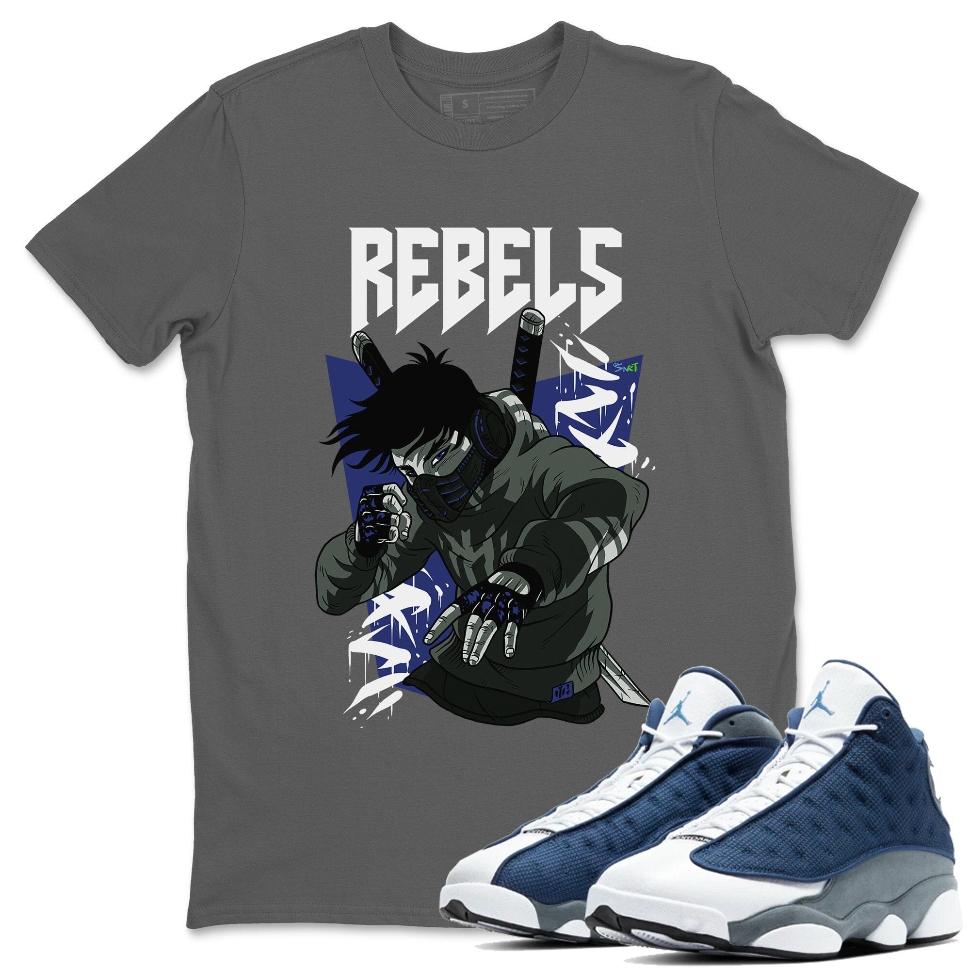 Rebels Unisex Tops - Air Jordan 13 Flint