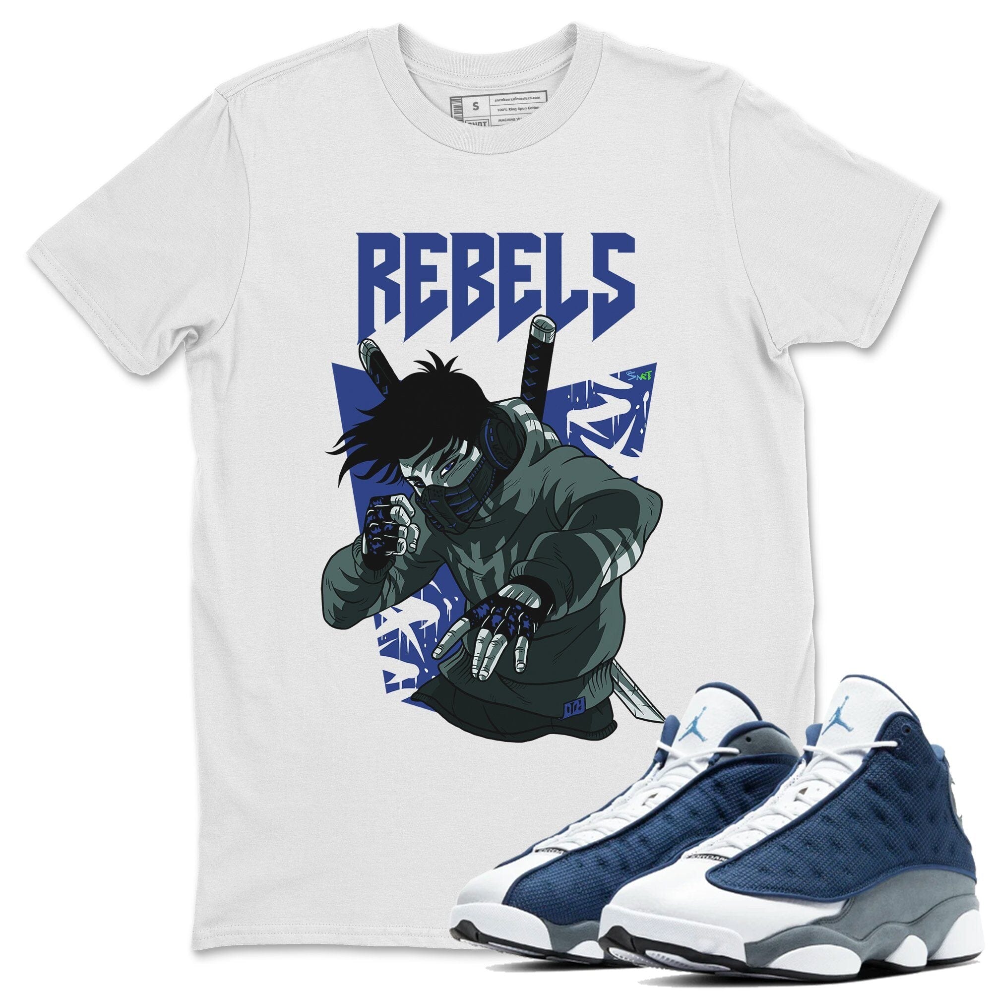 Rebels Unisex Tops - Air Jordan 13 Flint