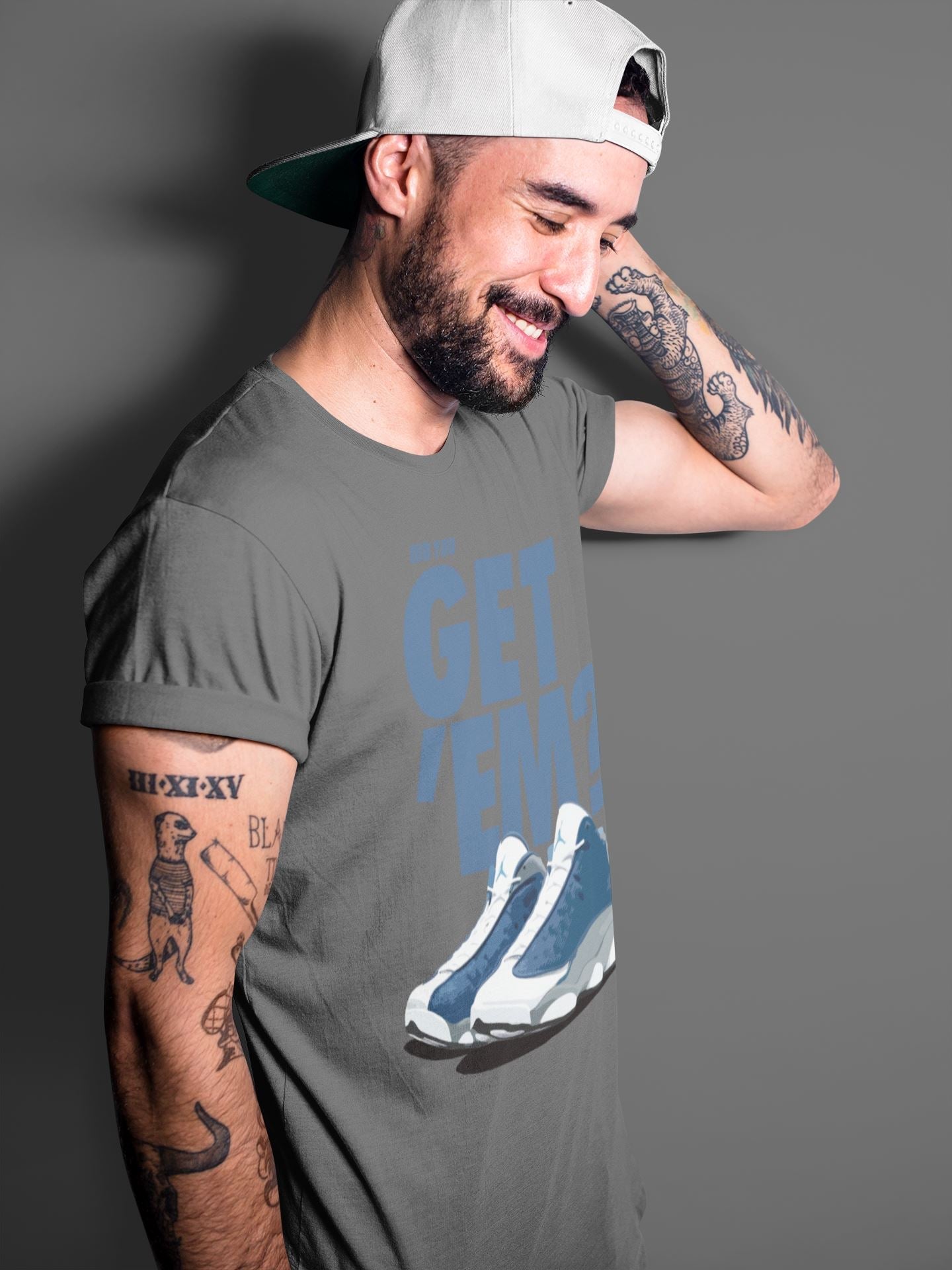 Did You Get 'Em Unisex Tops - Air Jordan 13 Flint