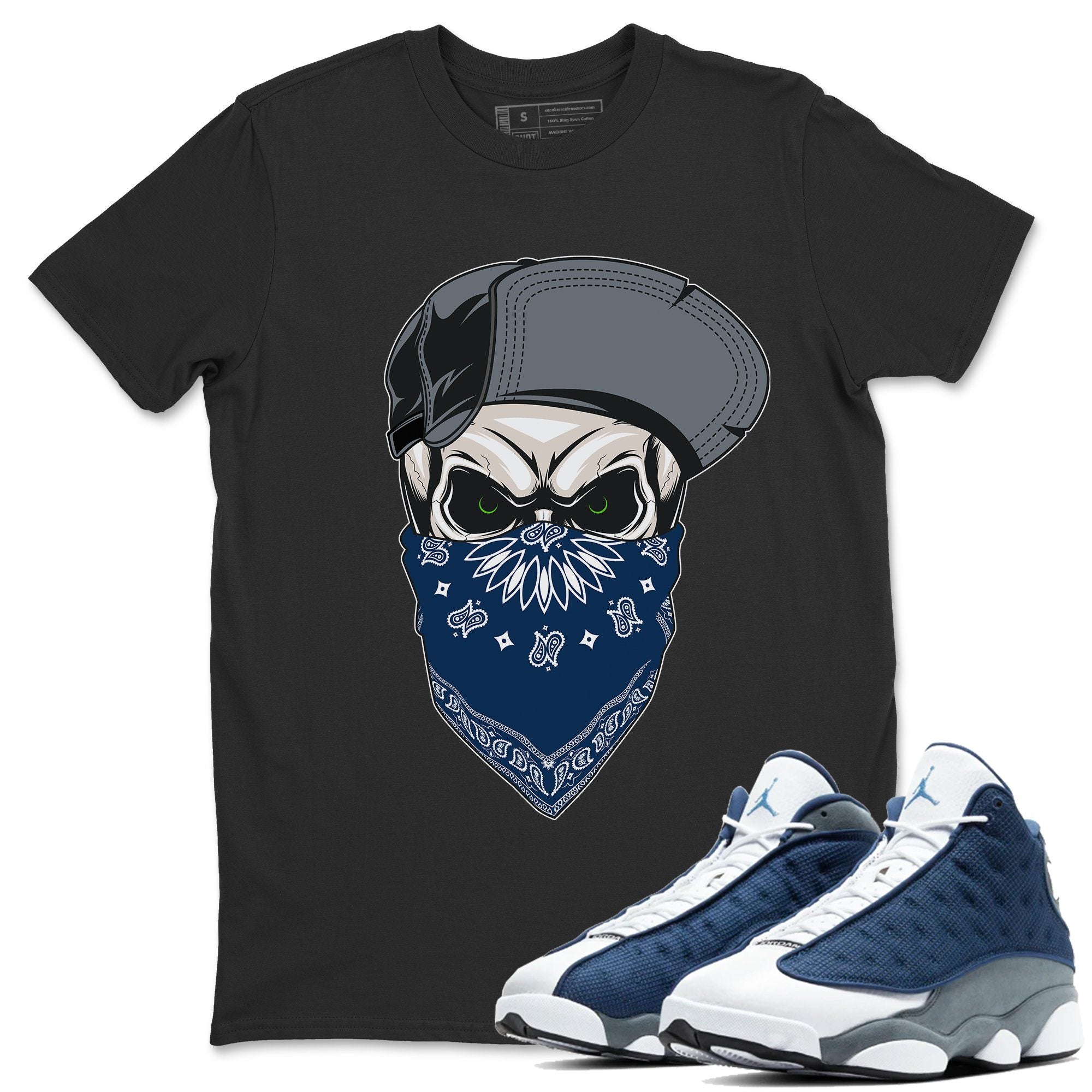 Skull Hat Mask Unisex Tops - Air Jordan 13 Flint