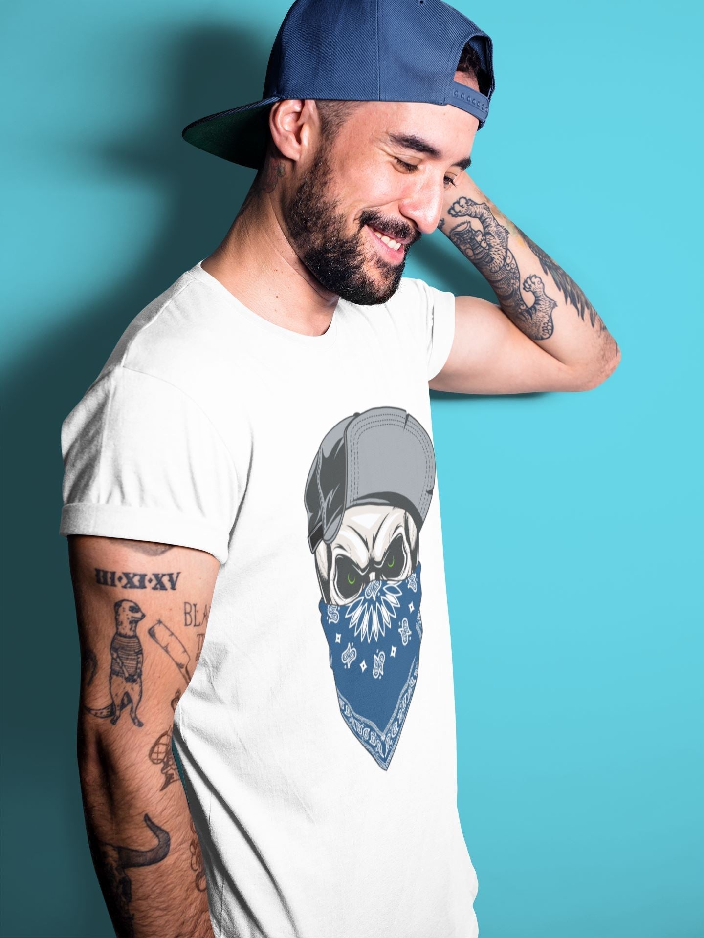 Skull Hat Mask Unisex Tops - Air Jordan 13 Flint