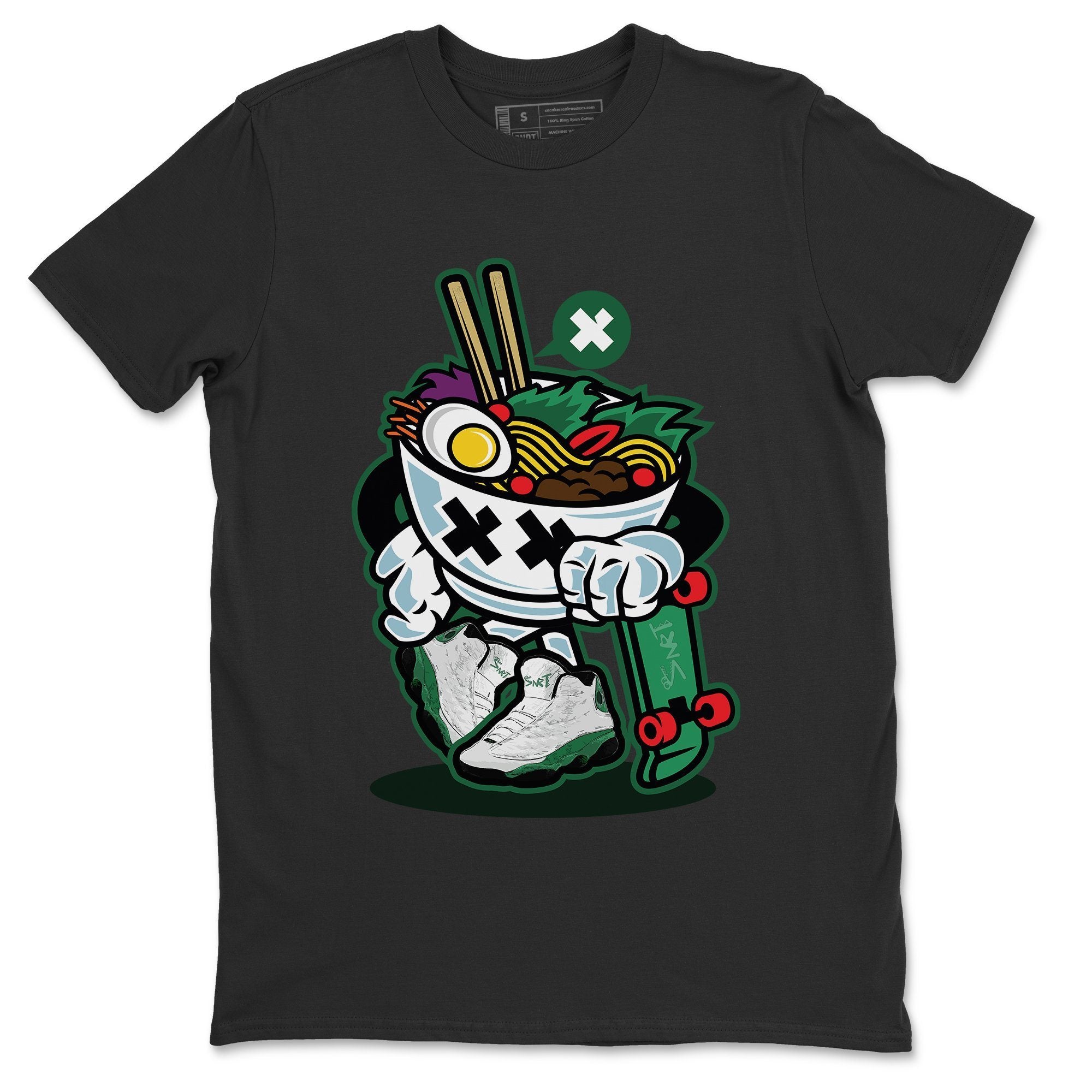 Ramen Style Unisex Tops - Air Jordan 13 Lucky Green