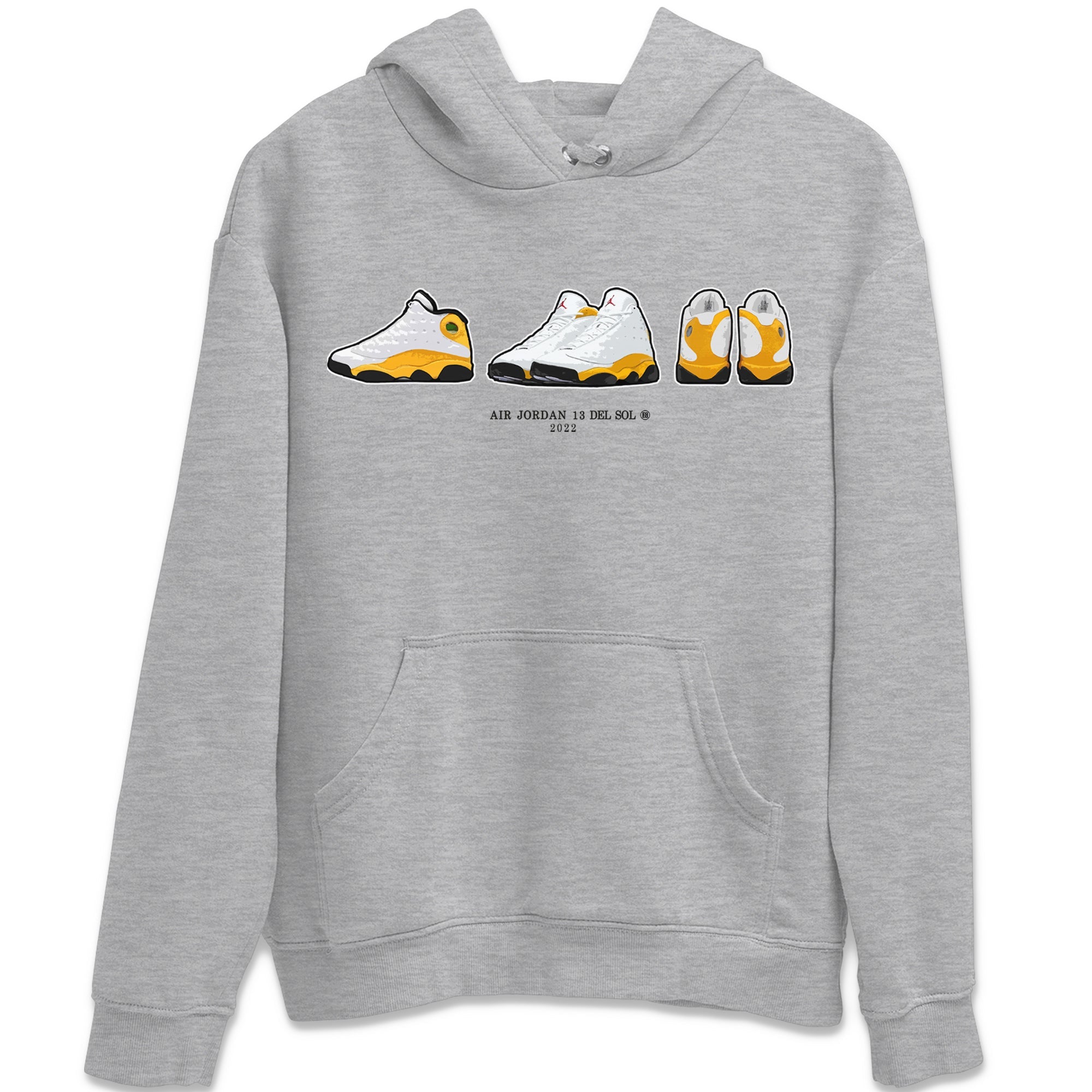 snkmatch Prelude Unisex Tops - Air Jordan 13 Del Sol