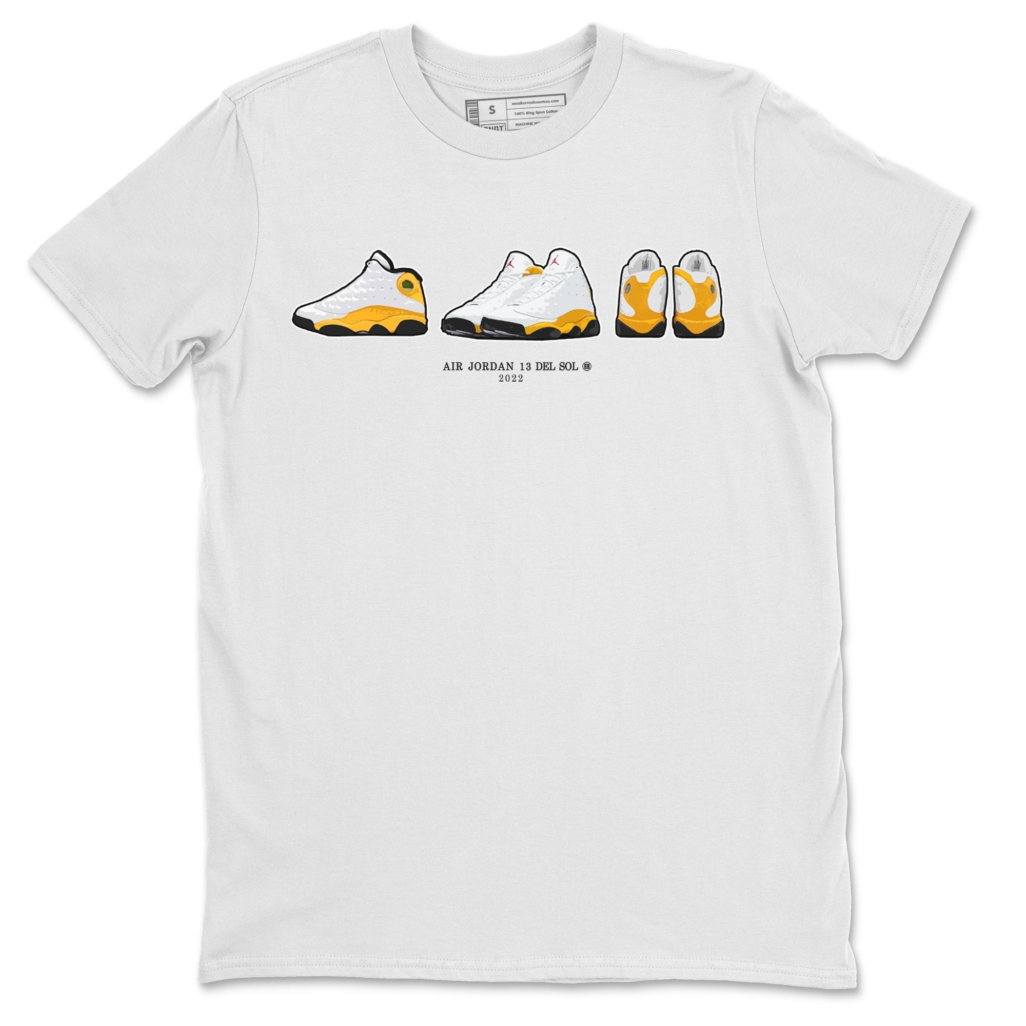 snkmatch Prelude Unisex Tops - Air Jordan 13 Del Sol