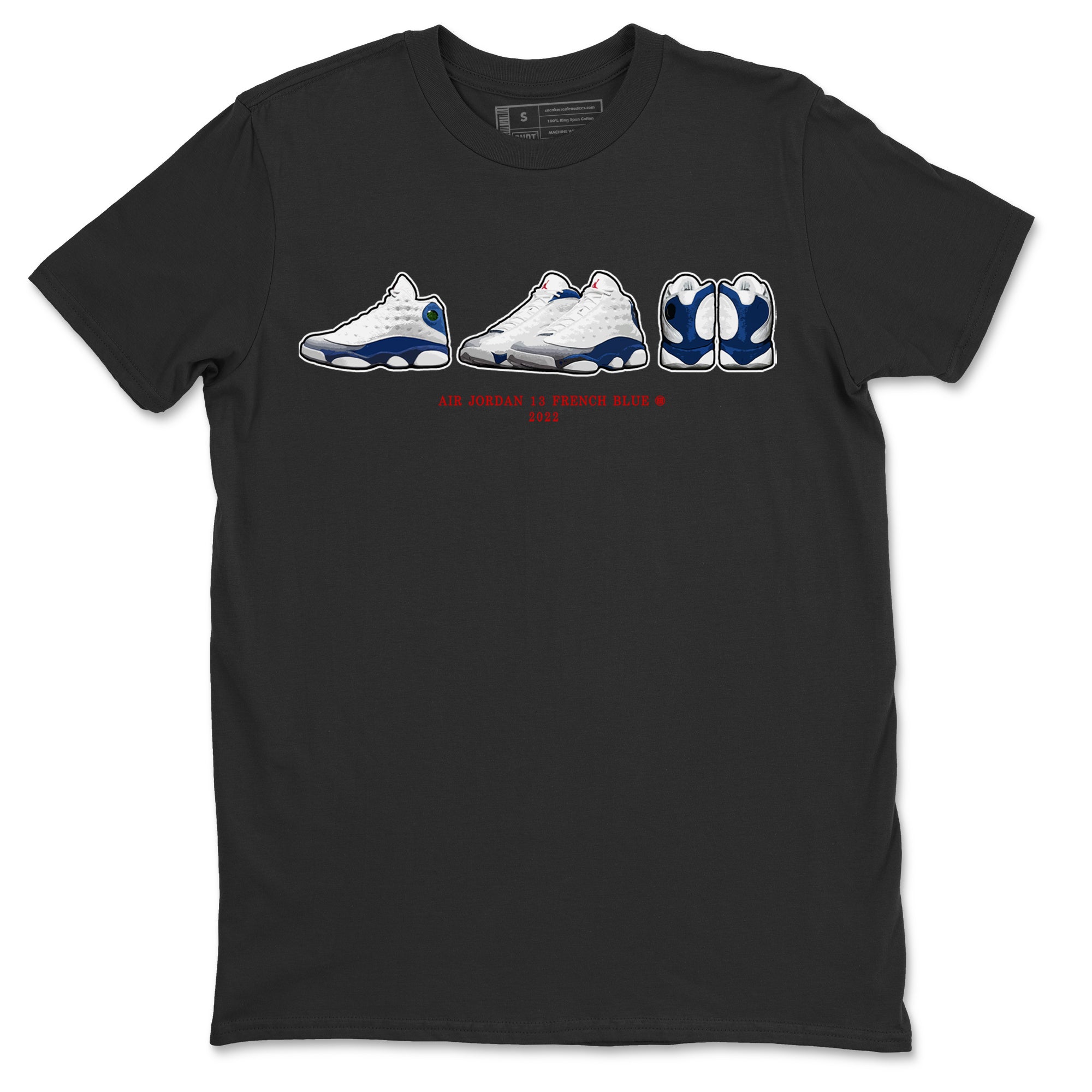 snkmatch Prelude Unisex Tops - Air Jordan 13 French Blue