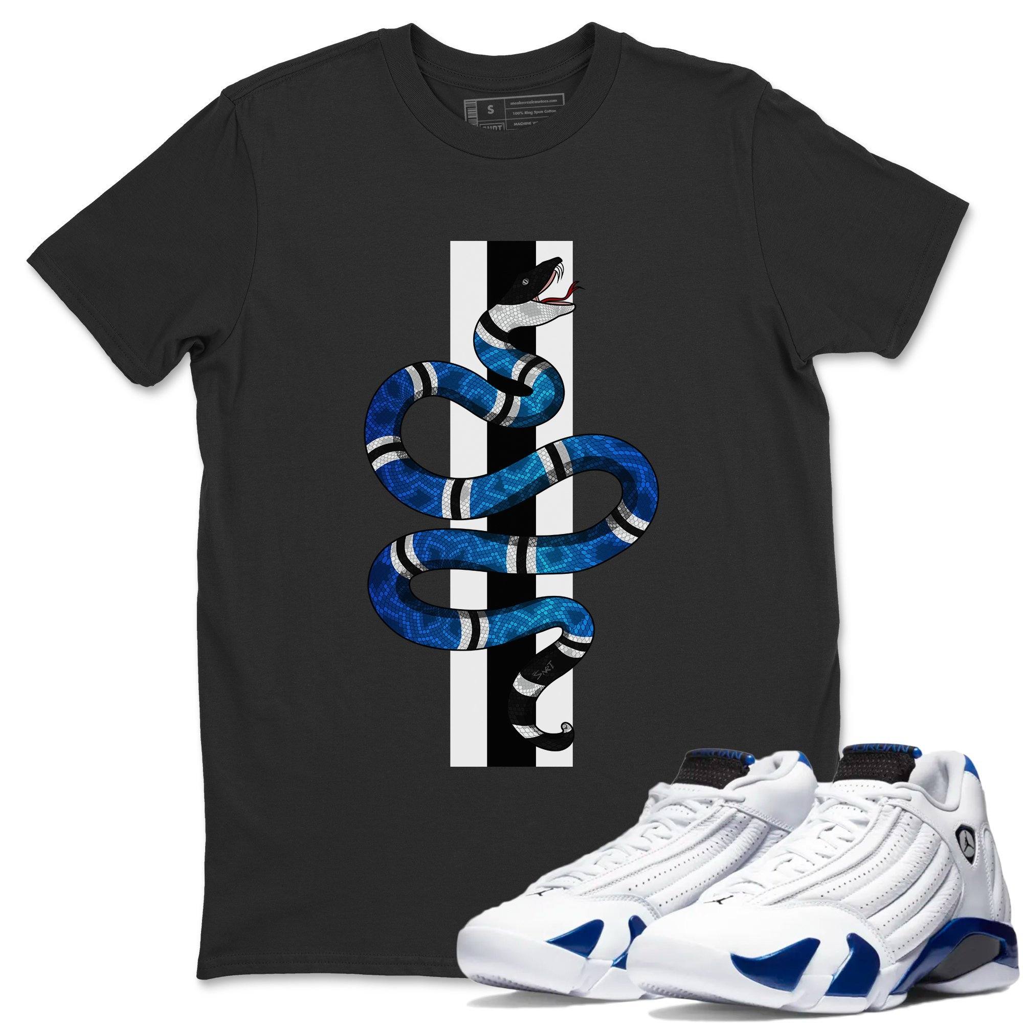 Snake Unisex Tops - Air Jordan 14 Hyper Royal