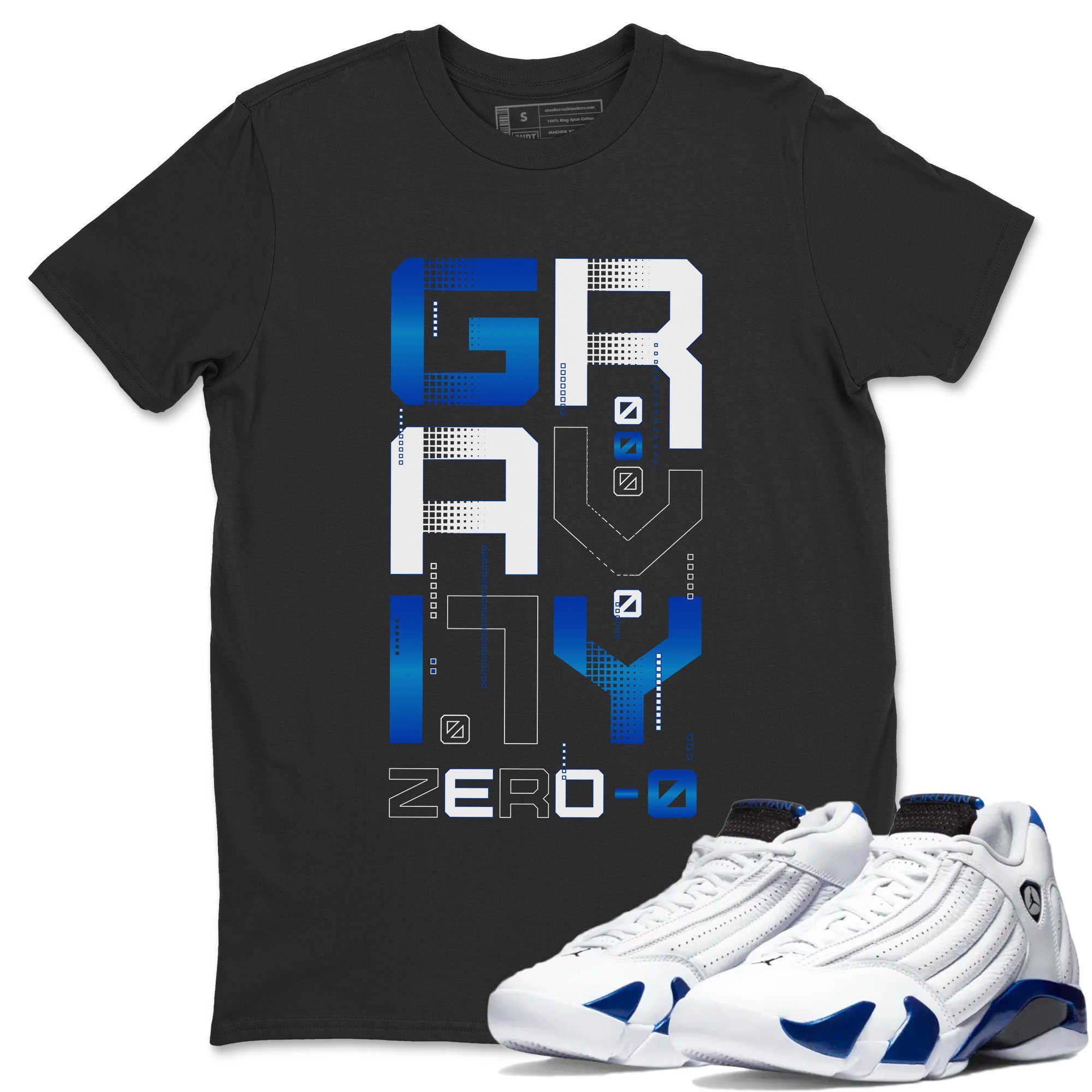 Zero Gravity Unisex Tops - Air Jordan 14 Hyper Royal