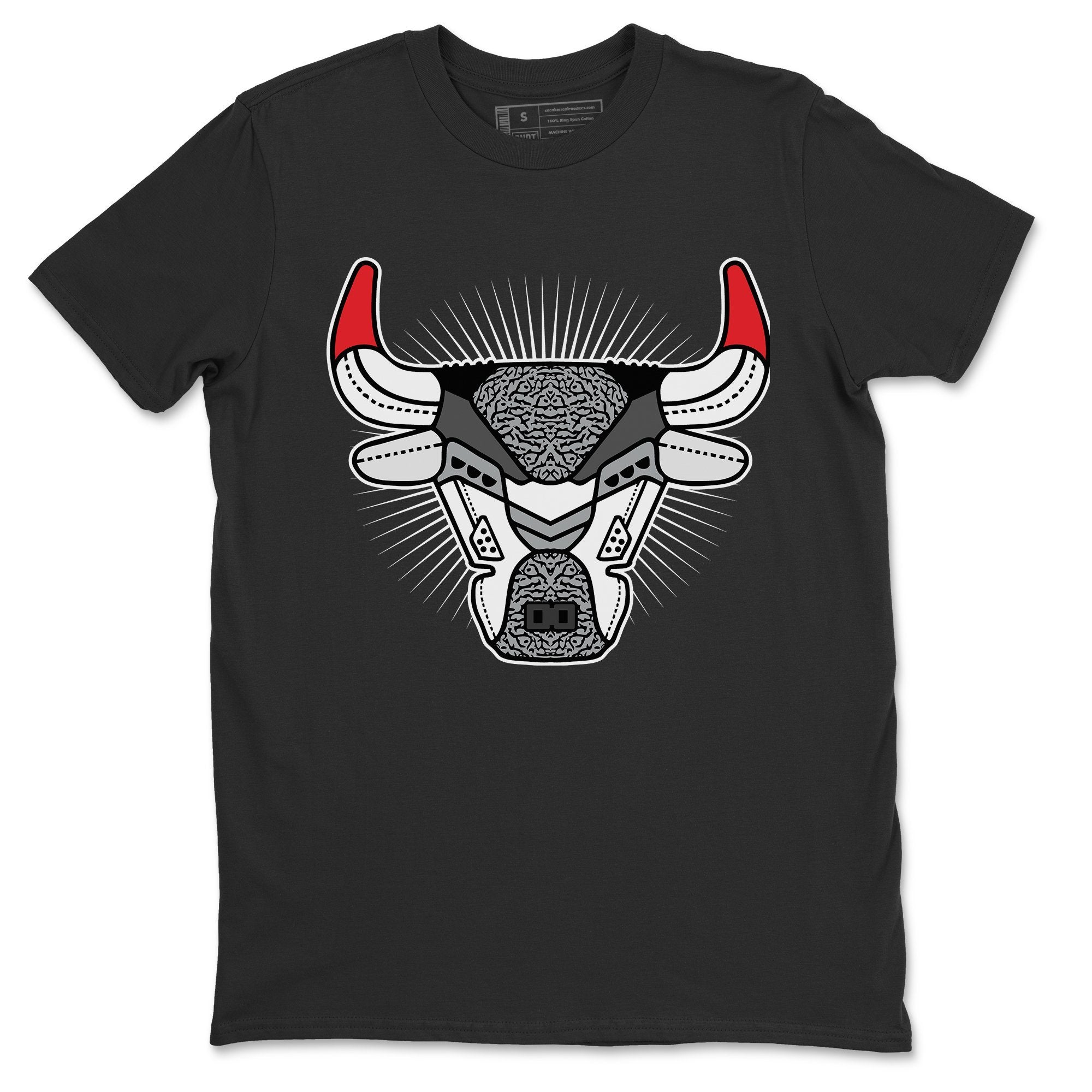 Bull Head Unisex Tops - Air Jordan 3 Fire Red