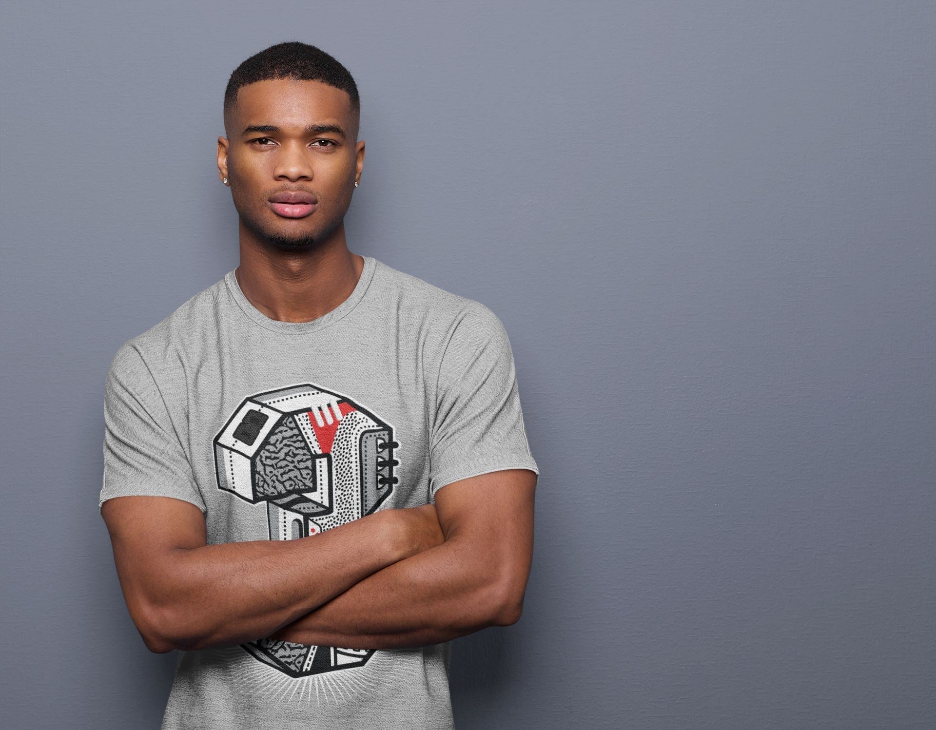 Three Statue Unisex Tops - Air Jordan 3 Fire Red