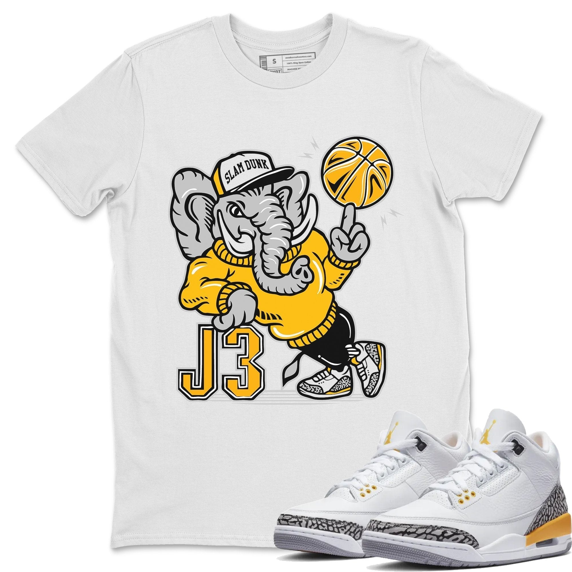 Elephant Unisex Tops - Air Jordan 3 Laser Orange