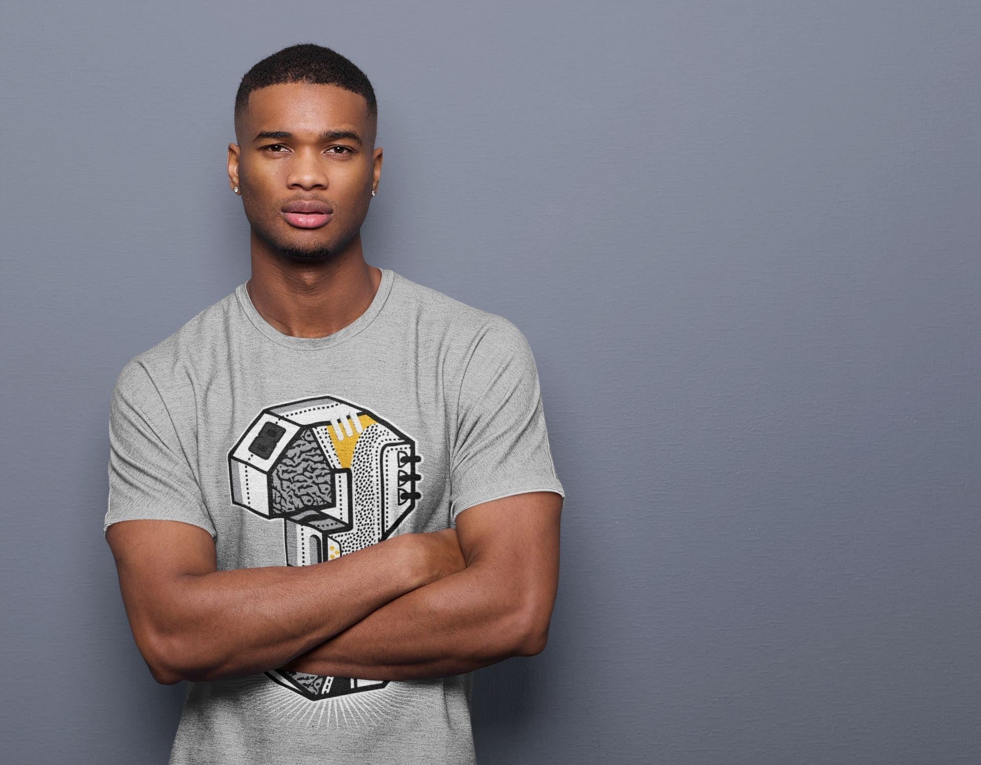 Three Statue Unisex Tops - Air Jordan 3 Laser Orange