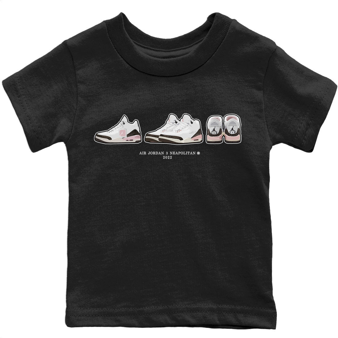 snkmatch Prelude Kids Tops - Air Jordan 3 Atmosphere