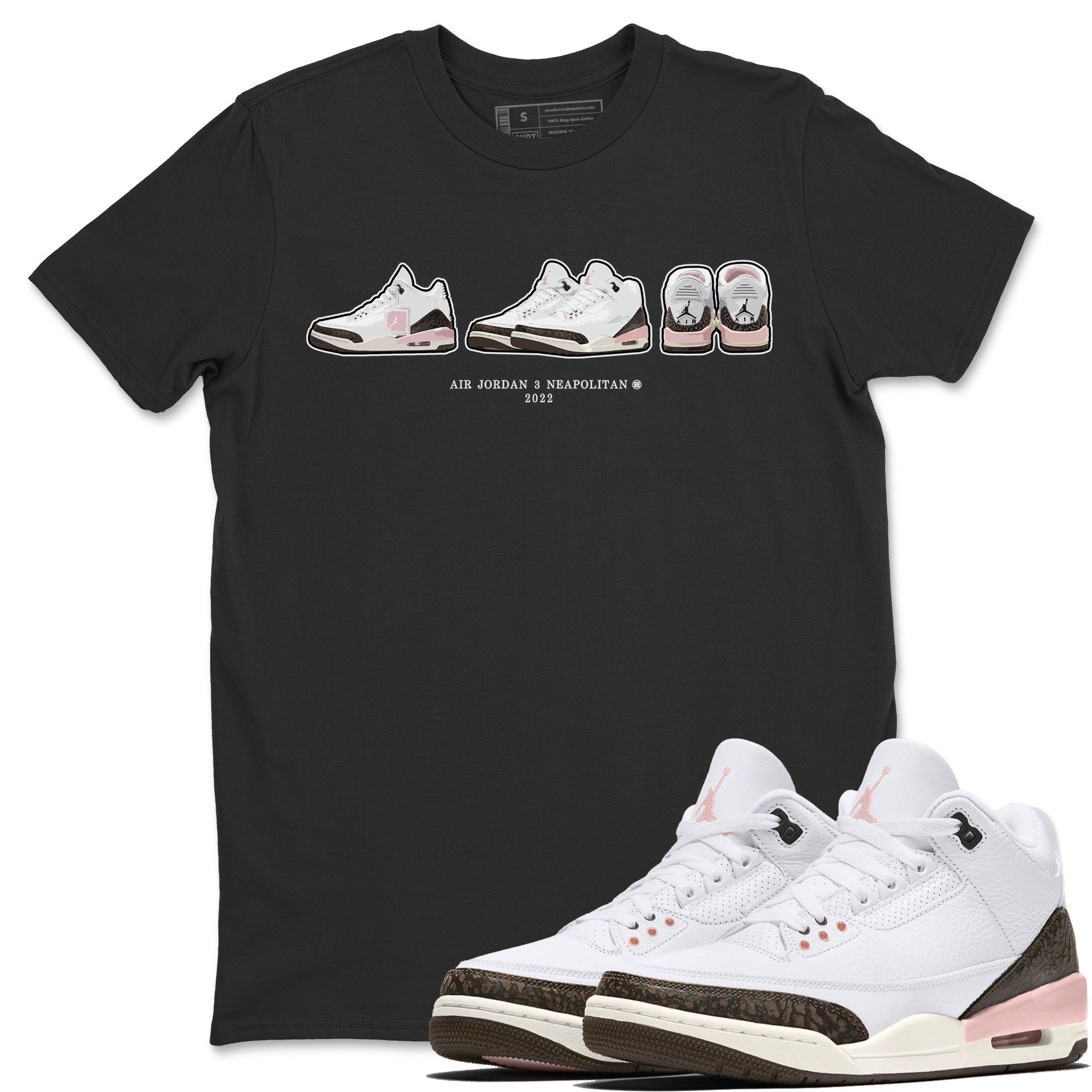 snkmatch Prelude Unisex Tops - Air Jordan 3 Atmosphere