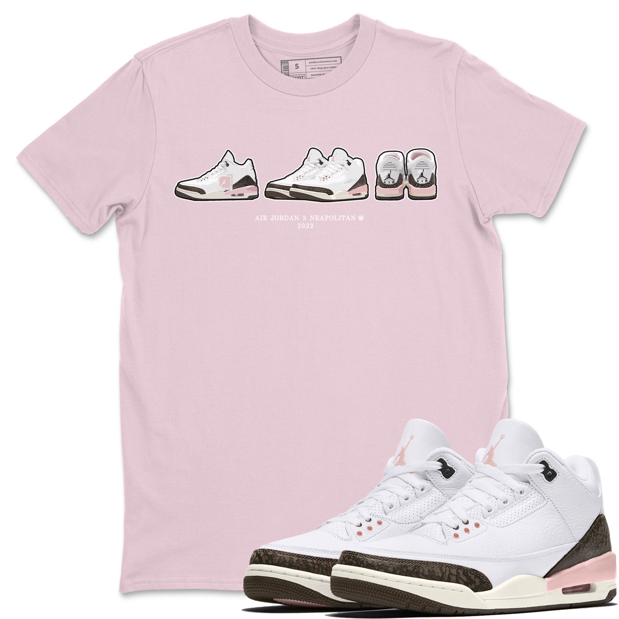 snkmatch Prelude Unisex Tops - Air Jordan 3 Atmosphere