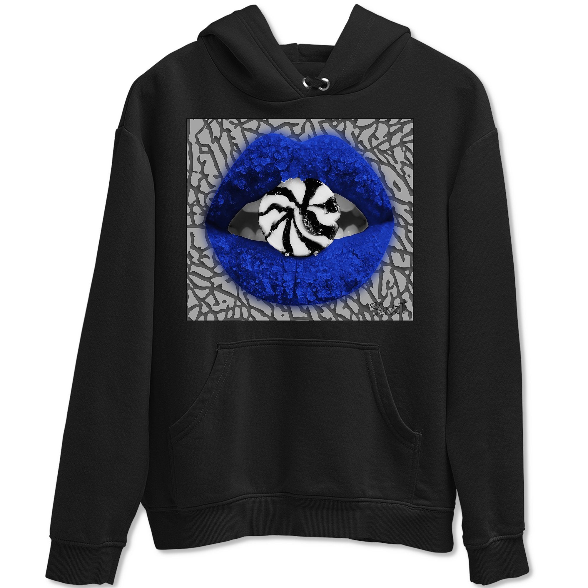 Lips Candy Unisex Tops - Air Jordan 3 Varsity Royal