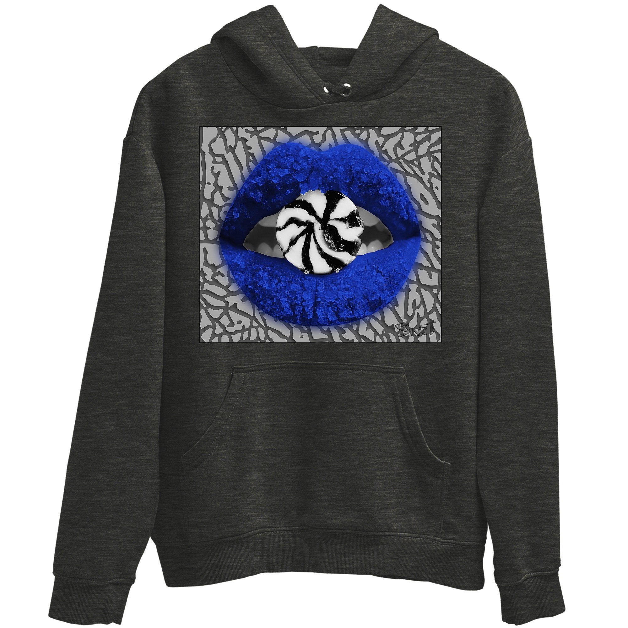 Lips Candy Unisex Tops - Air Jordan 3 Varsity Royal