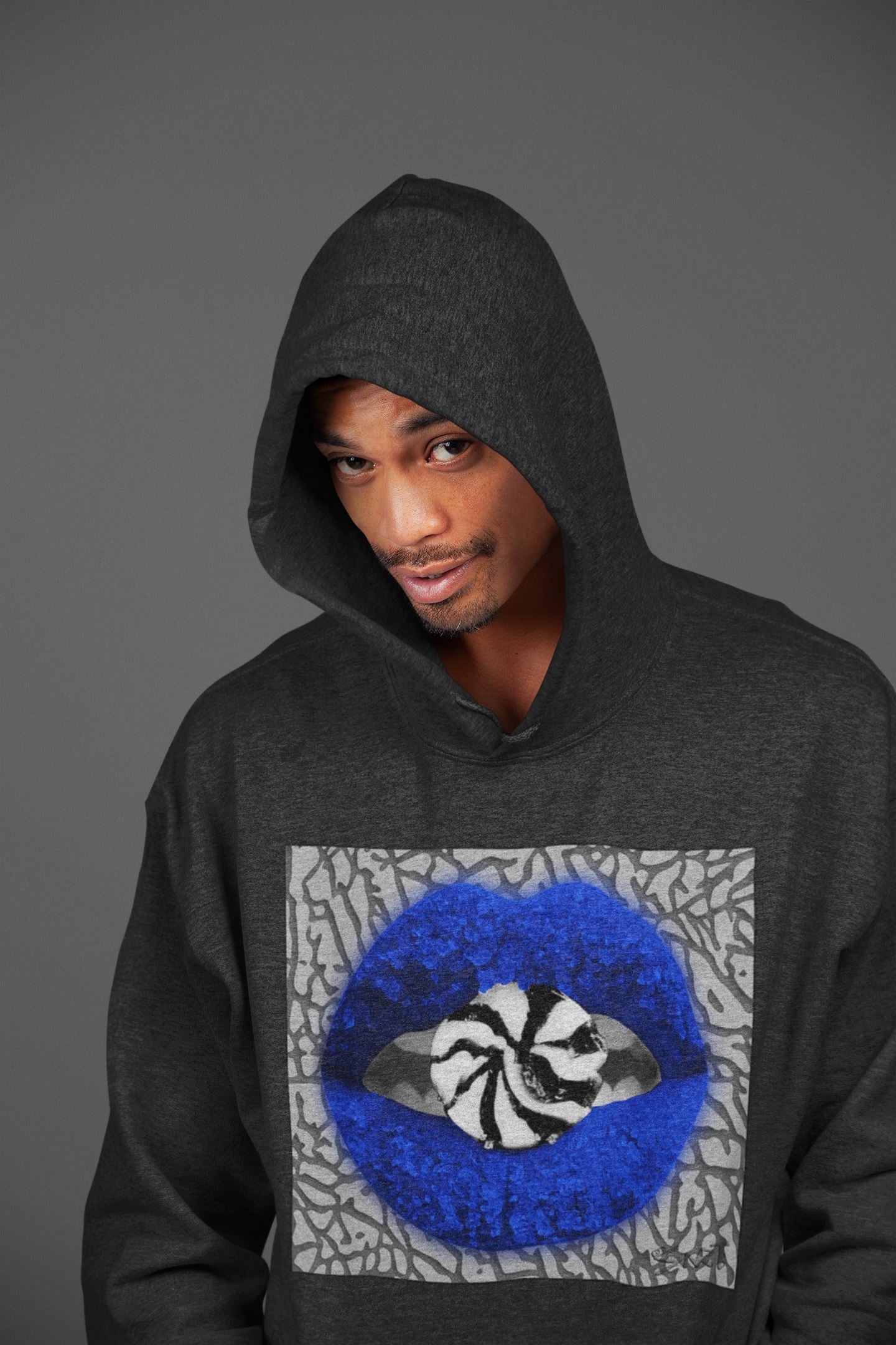 Lips Candy Unisex Tops - Air Jordan 3 Varsity Royal