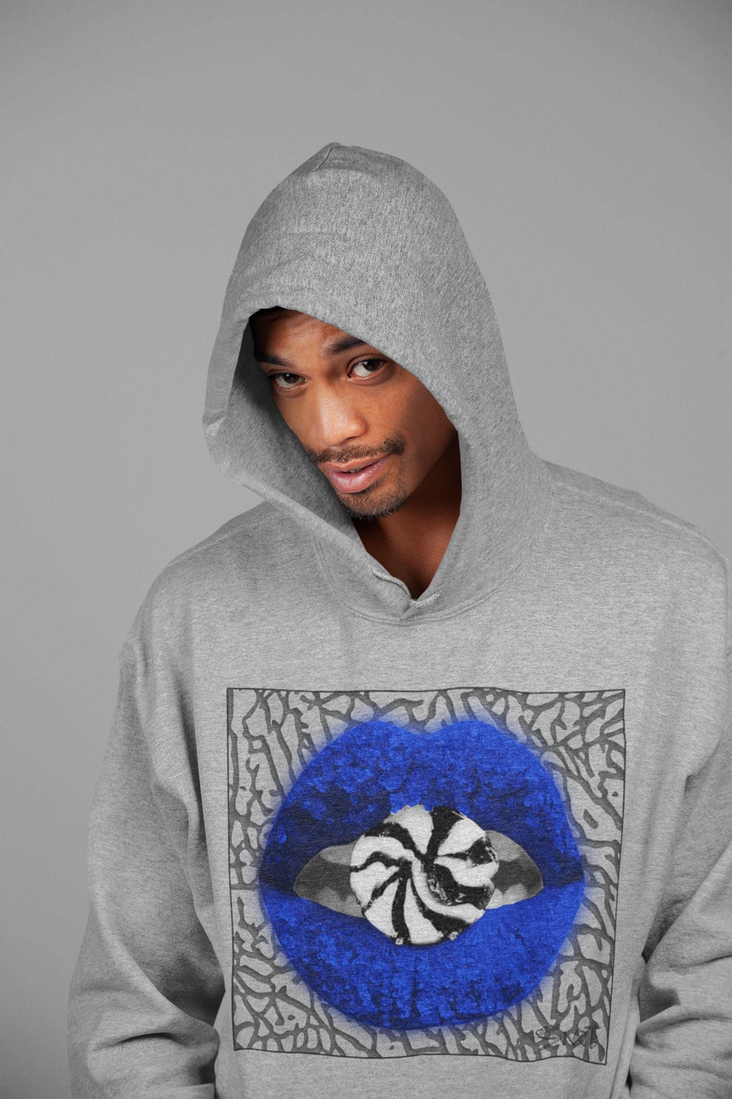 Lips Candy Unisex Tops - Air Jordan 3 Varsity Royal