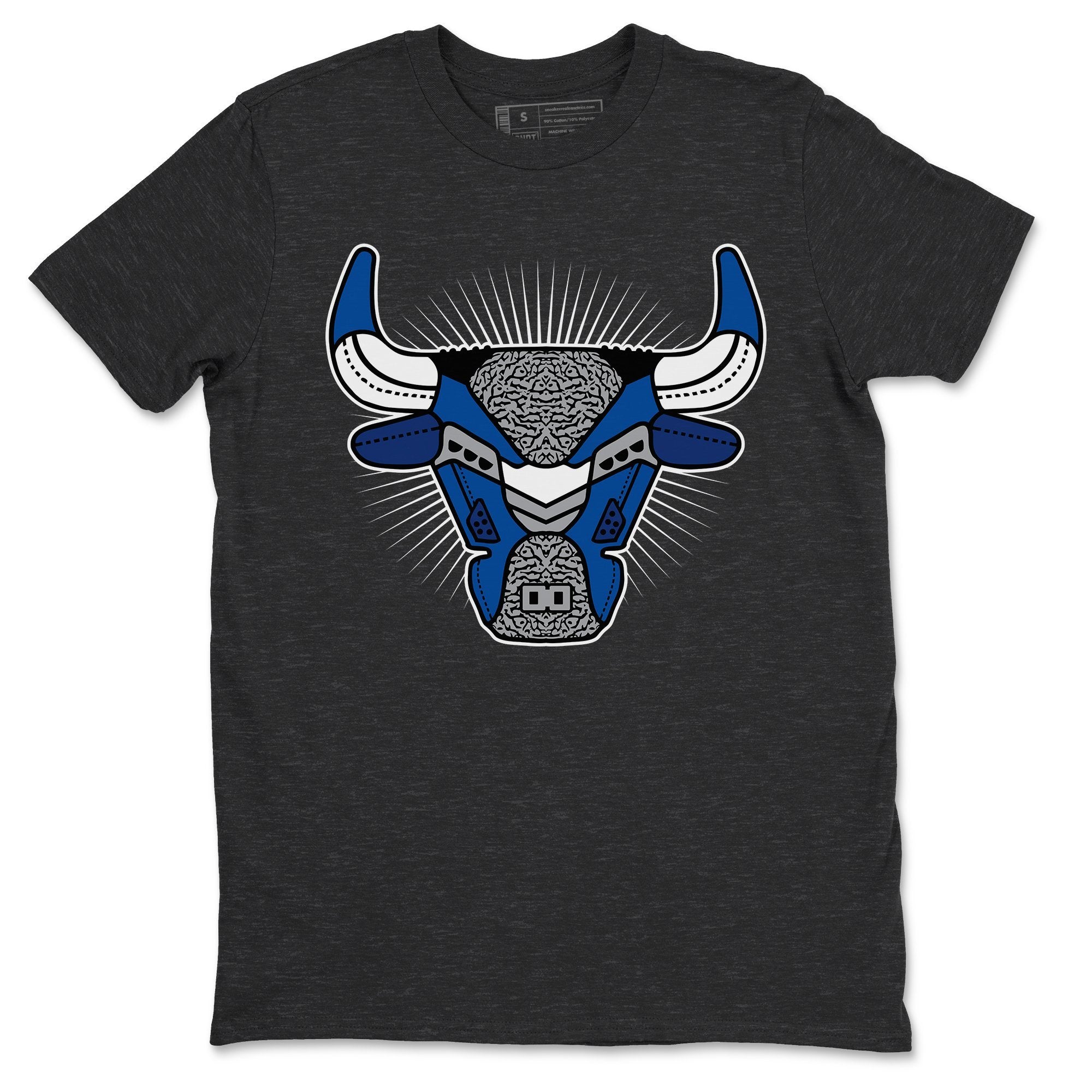 Bull Head Unisex Tops - Air Jordan 3 Varsity Royal