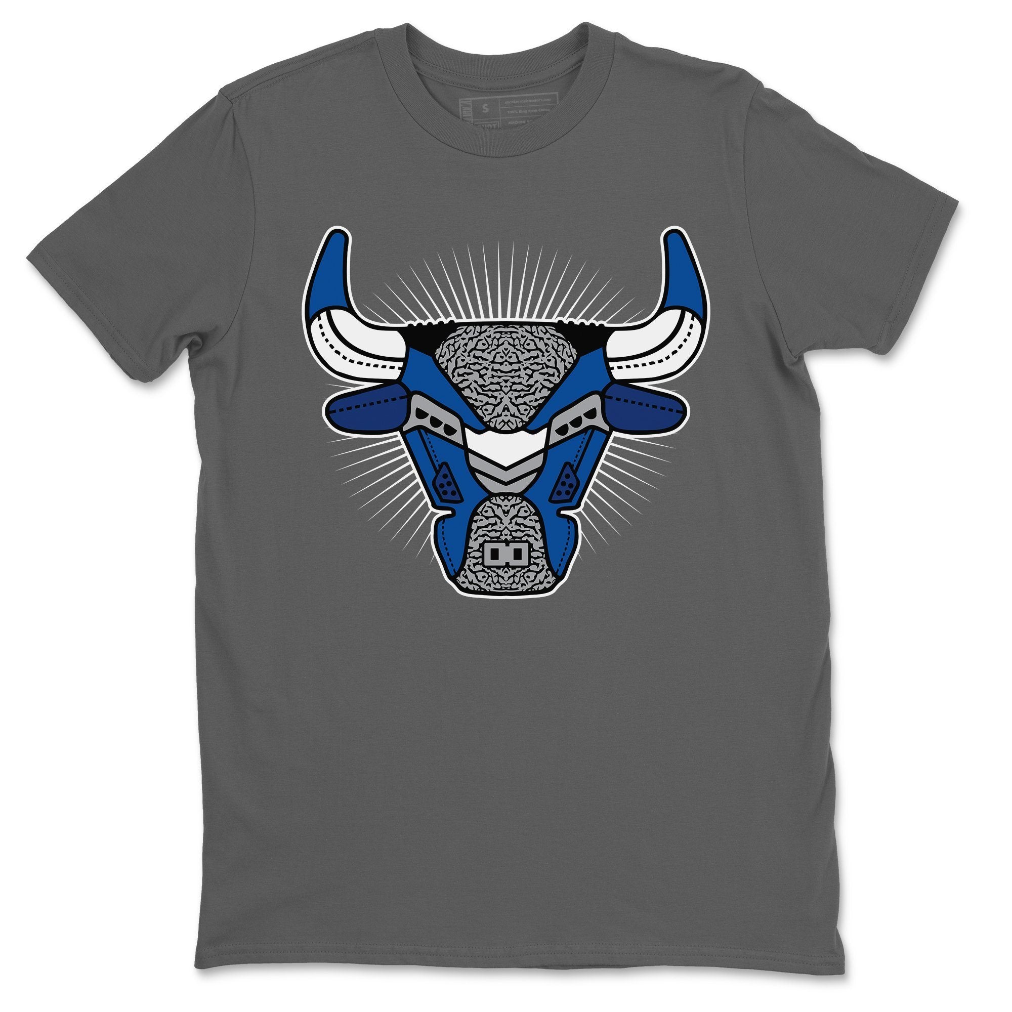 Bull Head Unisex Tops - Air Jordan 3 Varsity Royal
