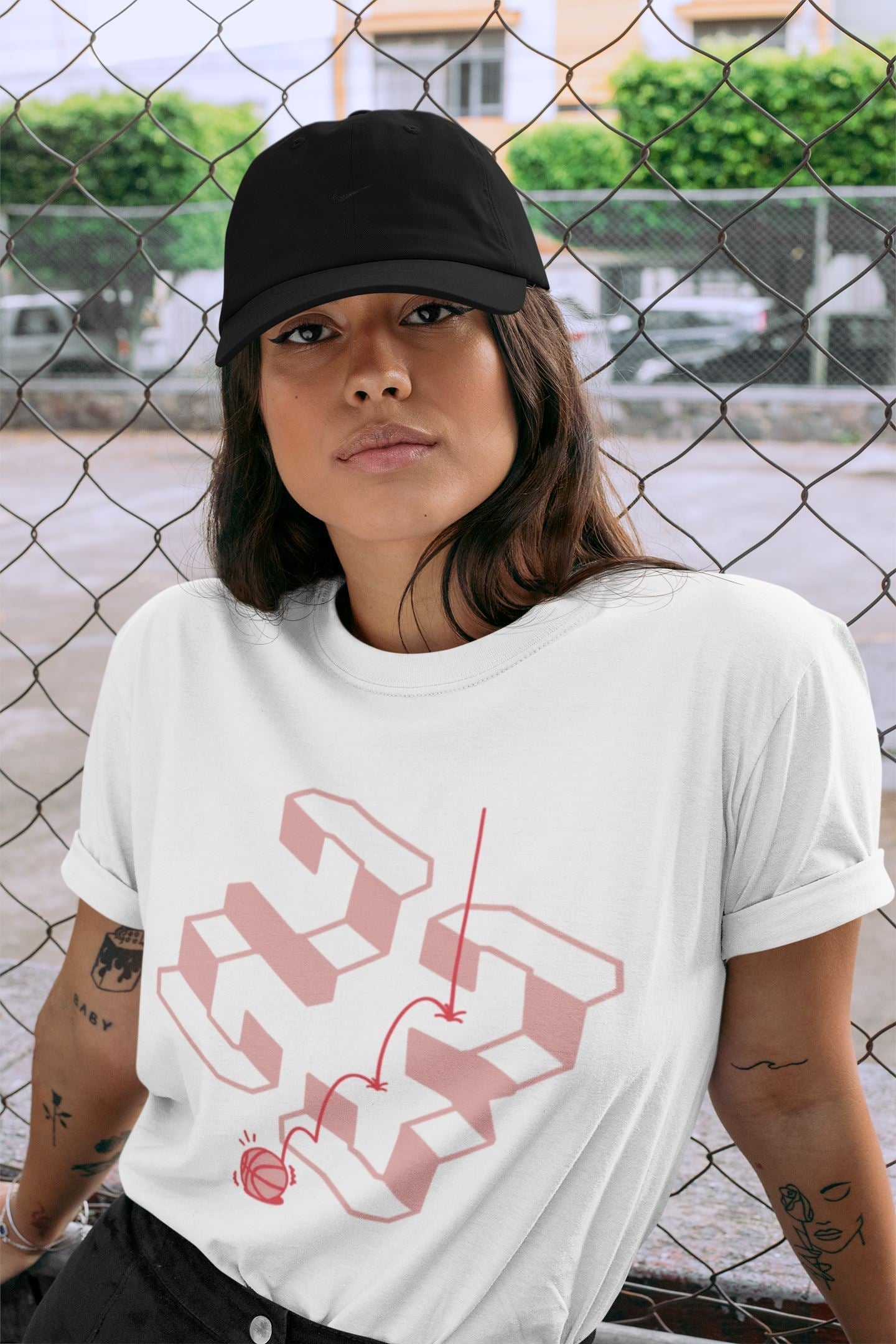 Steps Unisex Tops - Air Jordan 3 Rust Pink