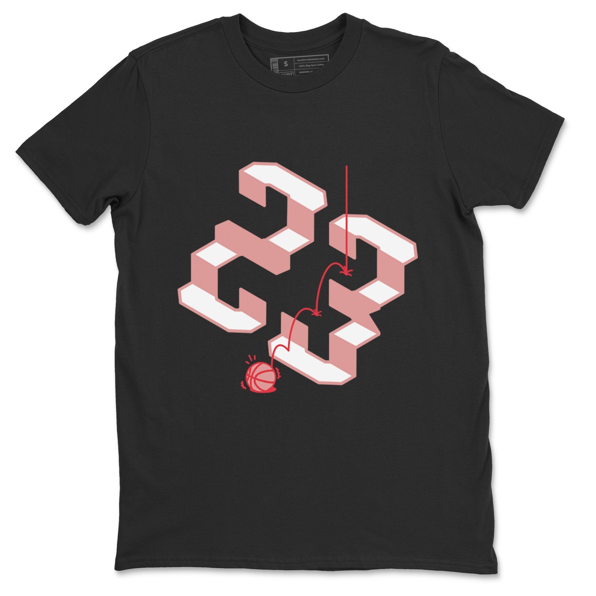 Steps Unisex Tops - Air Jordan 3 Rust Pink