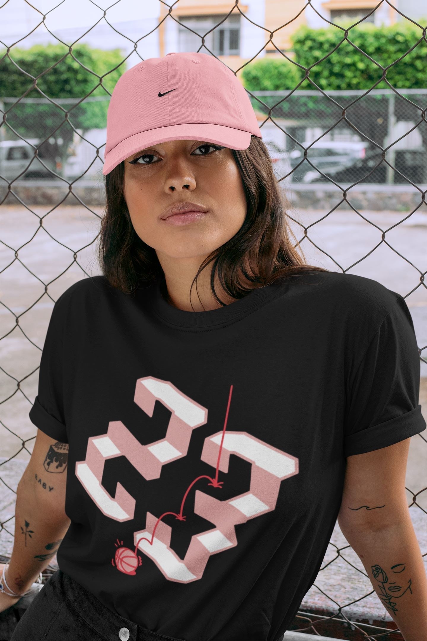 Steps Unisex Tops - Air Jordan 3 Rust Pink
