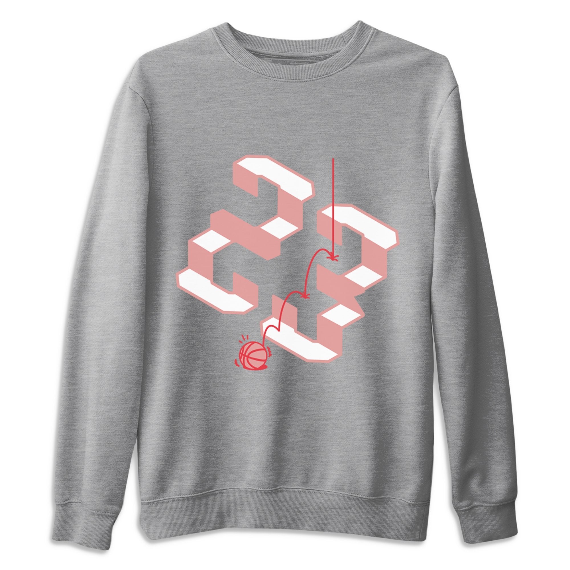 Steps Unisex Tops - Air Jordan 3 Rust Pink