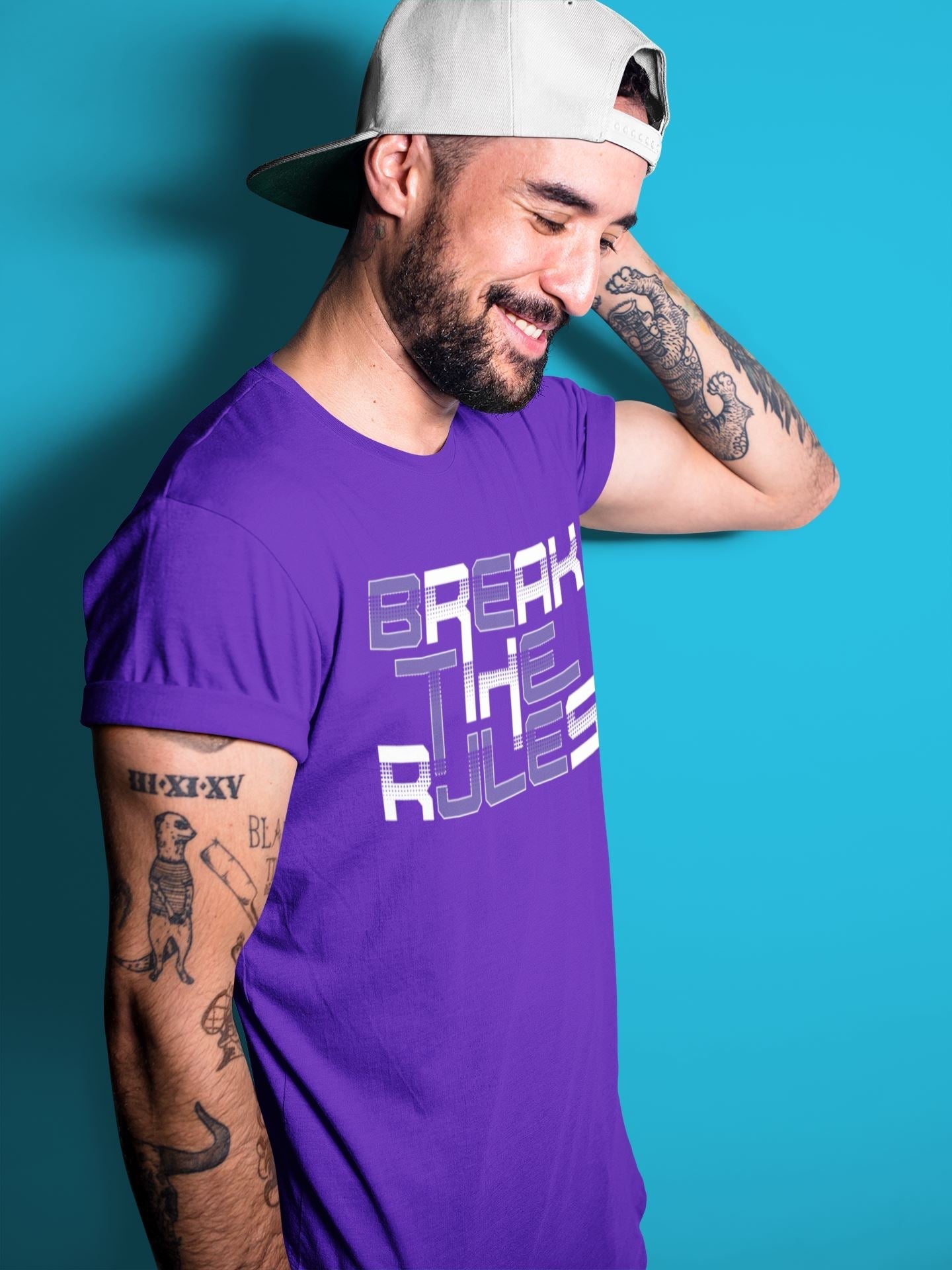 Break The Rules Unisex Tops - Air Jordan 4 Court Purple