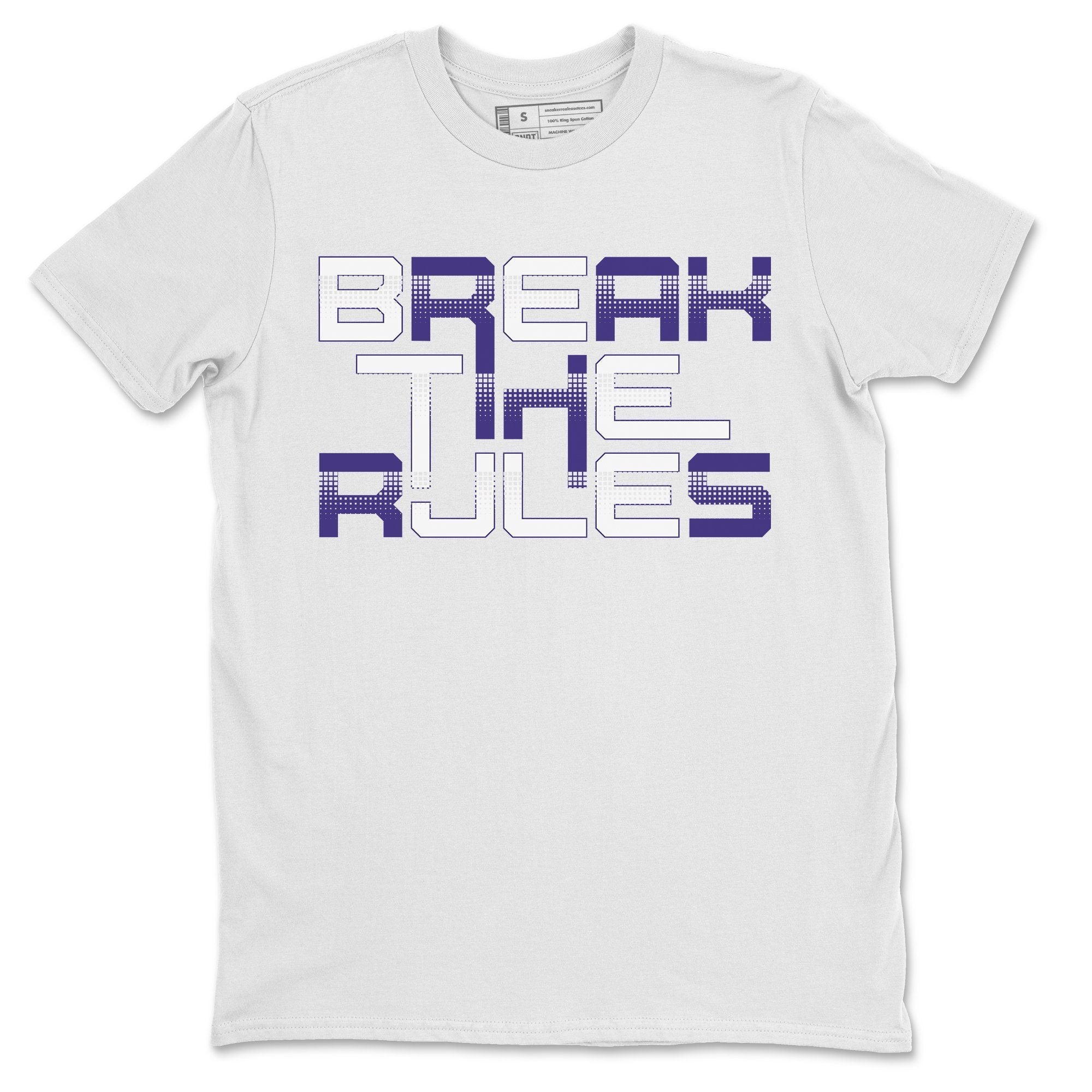 Break The Rules Unisex Tops - Air Jordan 4 Court Purple