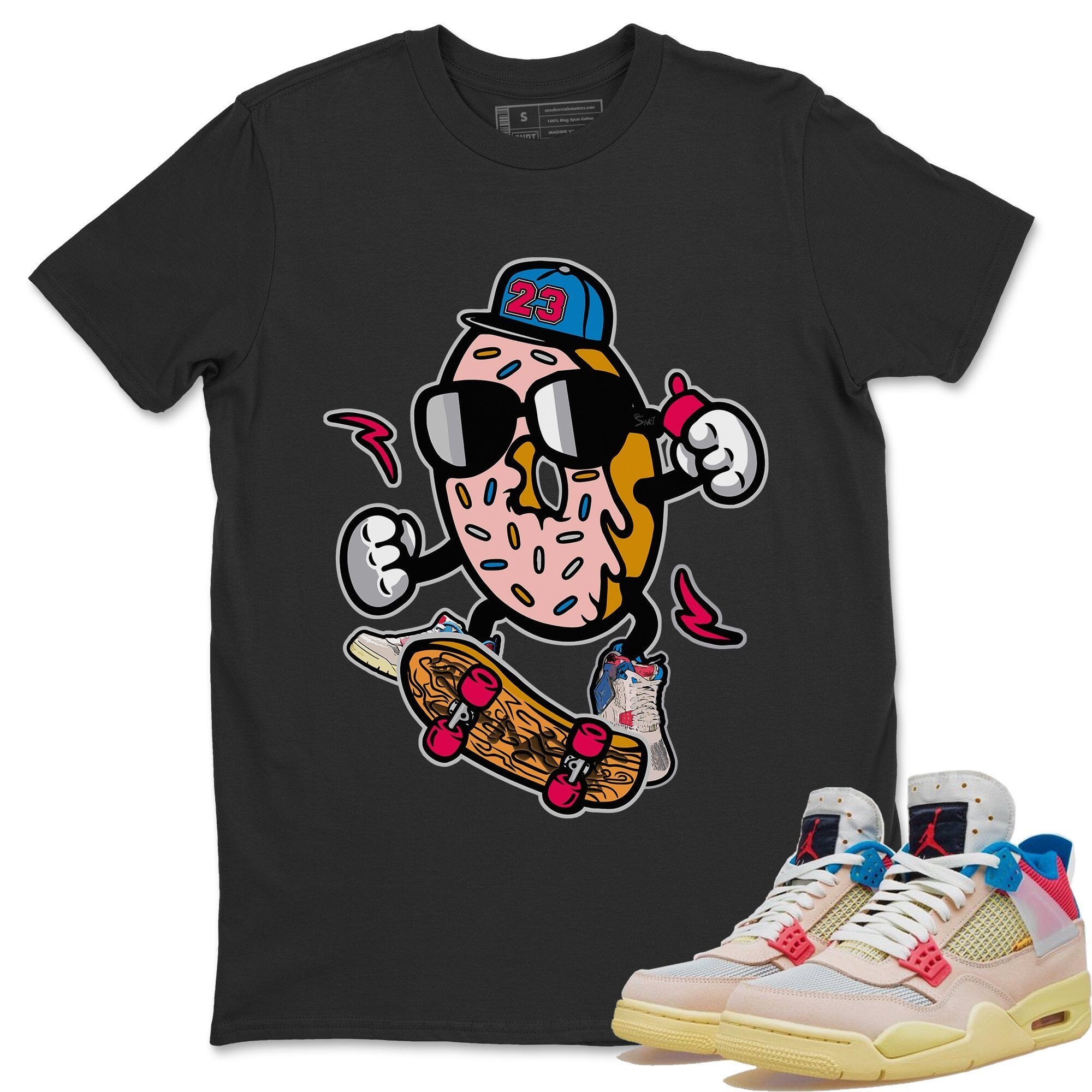 Donut Skater Unisex Tops - Air Jordan 4 Union Guava Ice