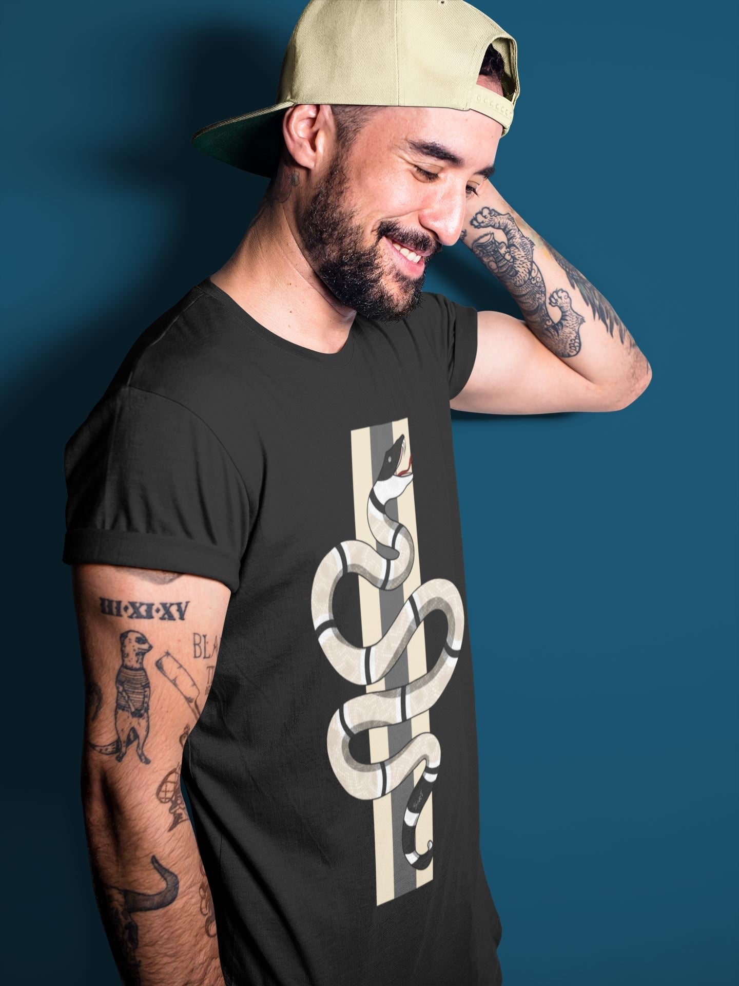 Snake Unisex Tops - Air Jordan 4 OFF-WHITE Sail