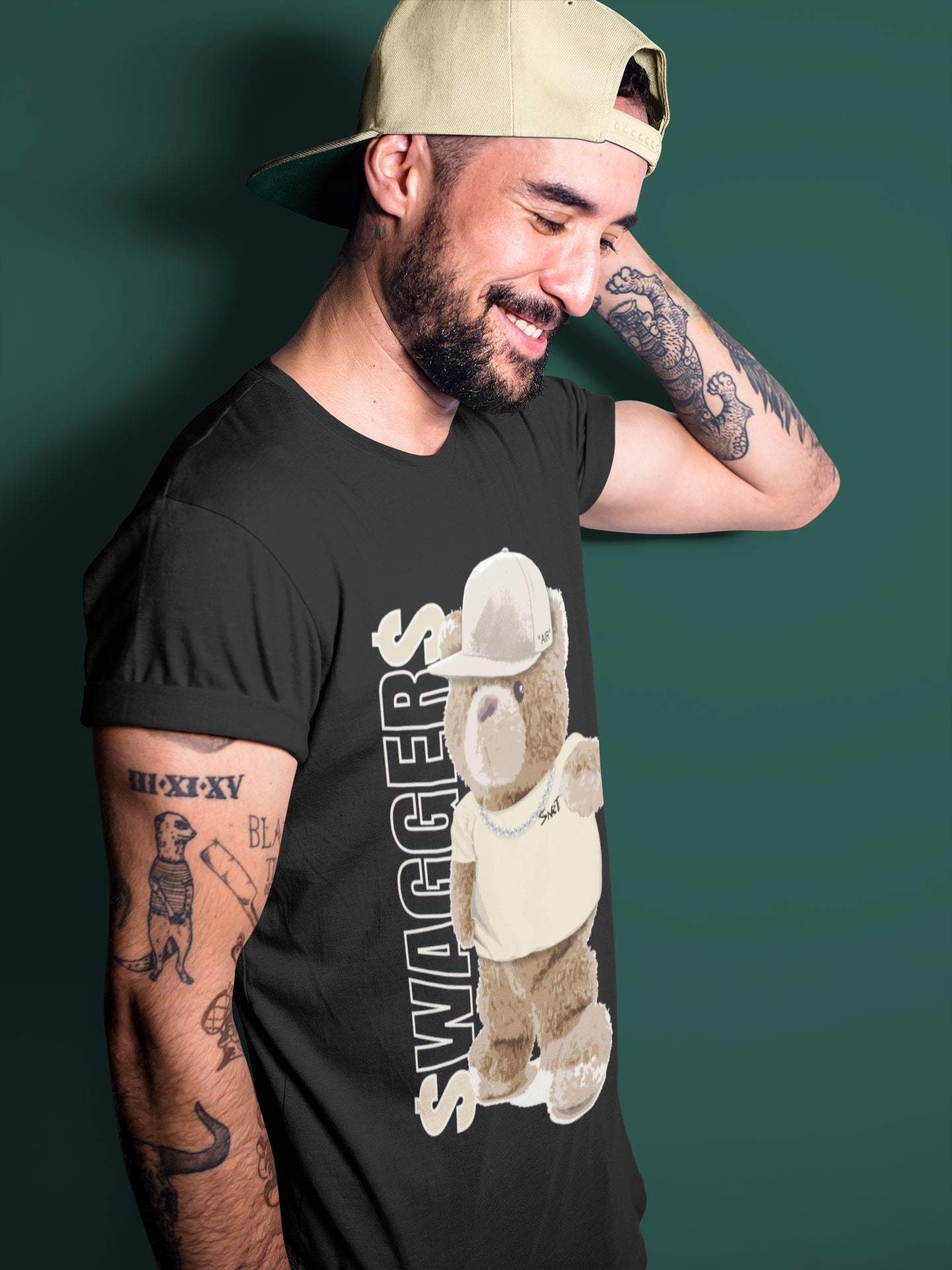 Bear Swaggers Unisex Tops - Air Jordan 4 OFF-WHITE Sail