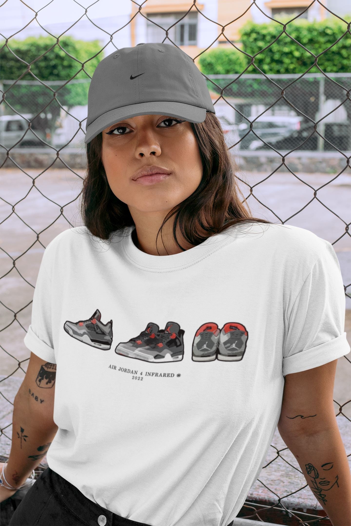 snkmatch Prelude Unisex Tops - Air Jordan 4 Infrared