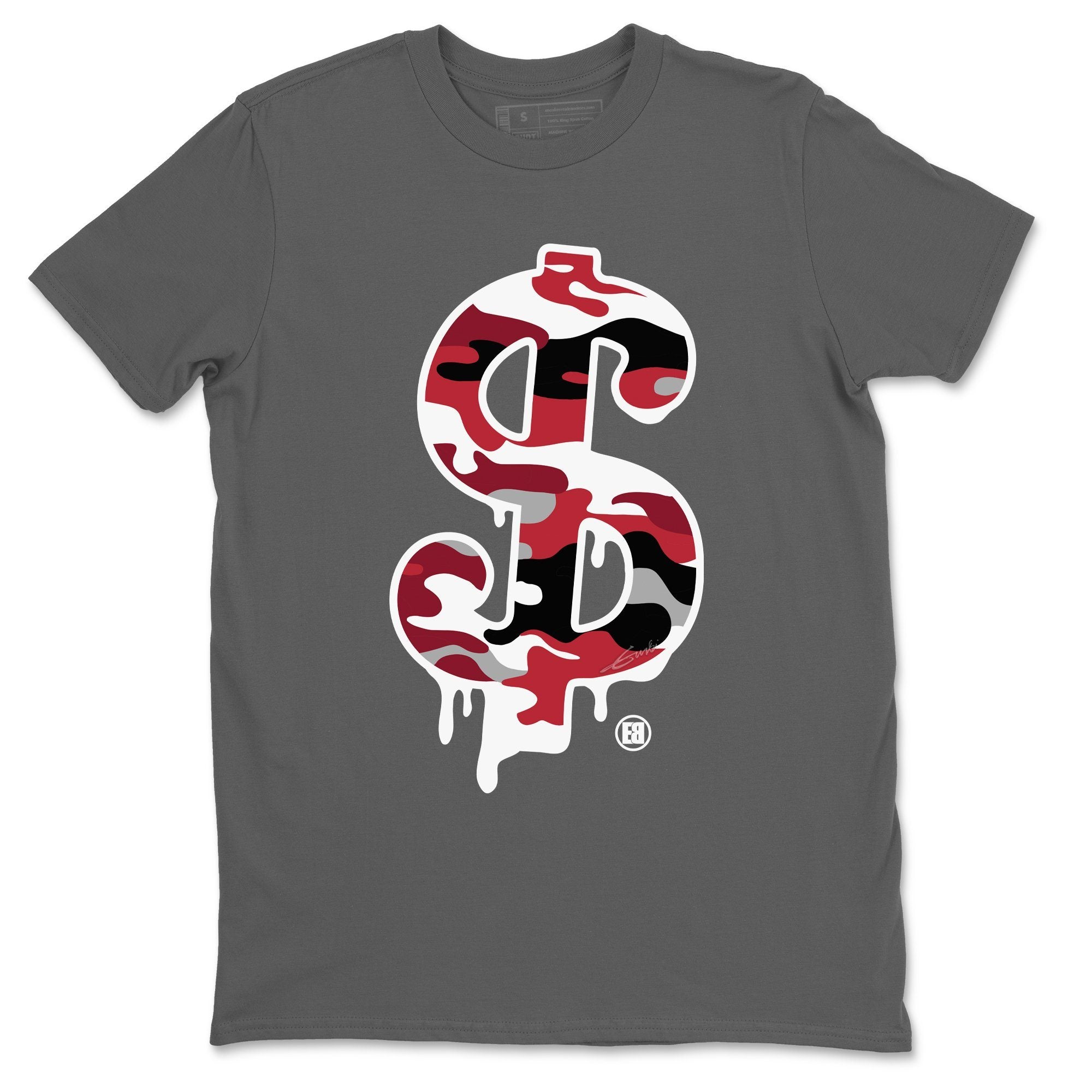 Dollar Camo Unisex Tops - Air Jordan 4 Fire Red