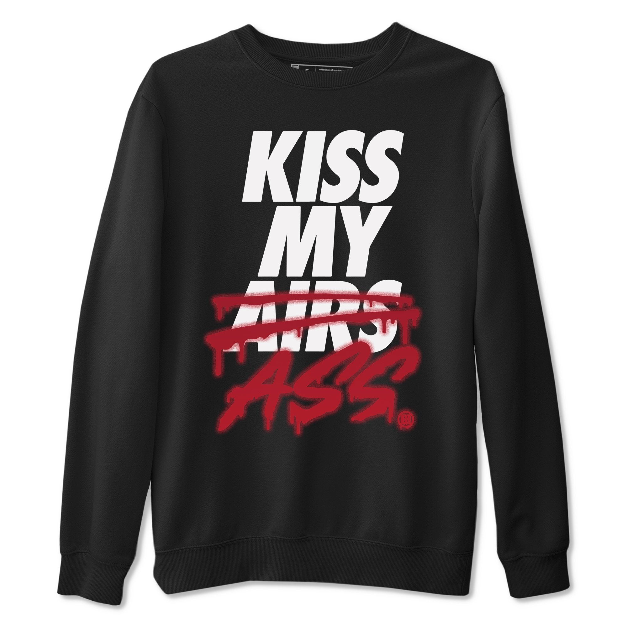 Kiss My Ass Unisex Tops - Air Jordan 4 Fire Red