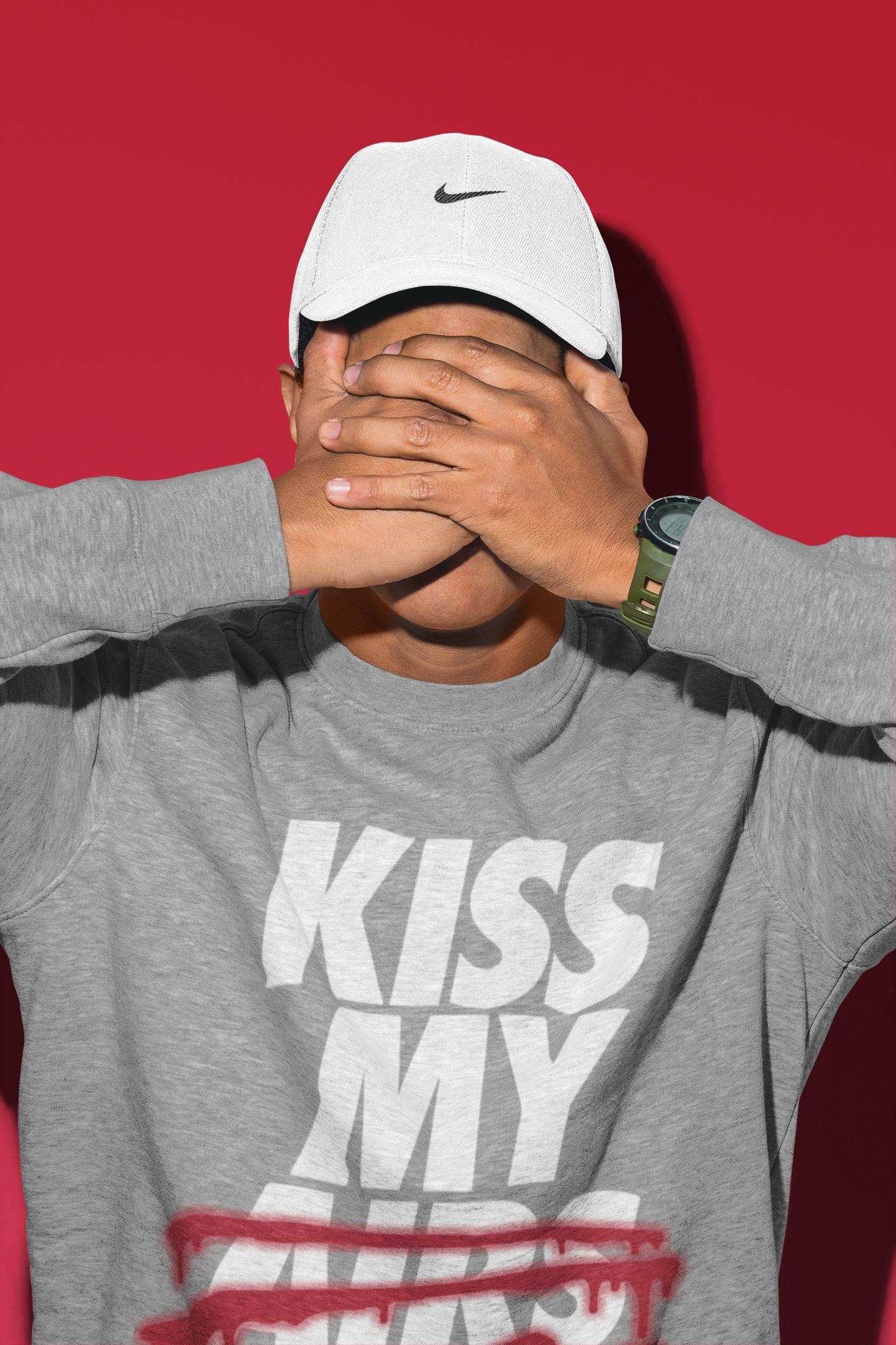 Kiss My Ass Unisex Tops - Air Jordan 4 Fire Red
