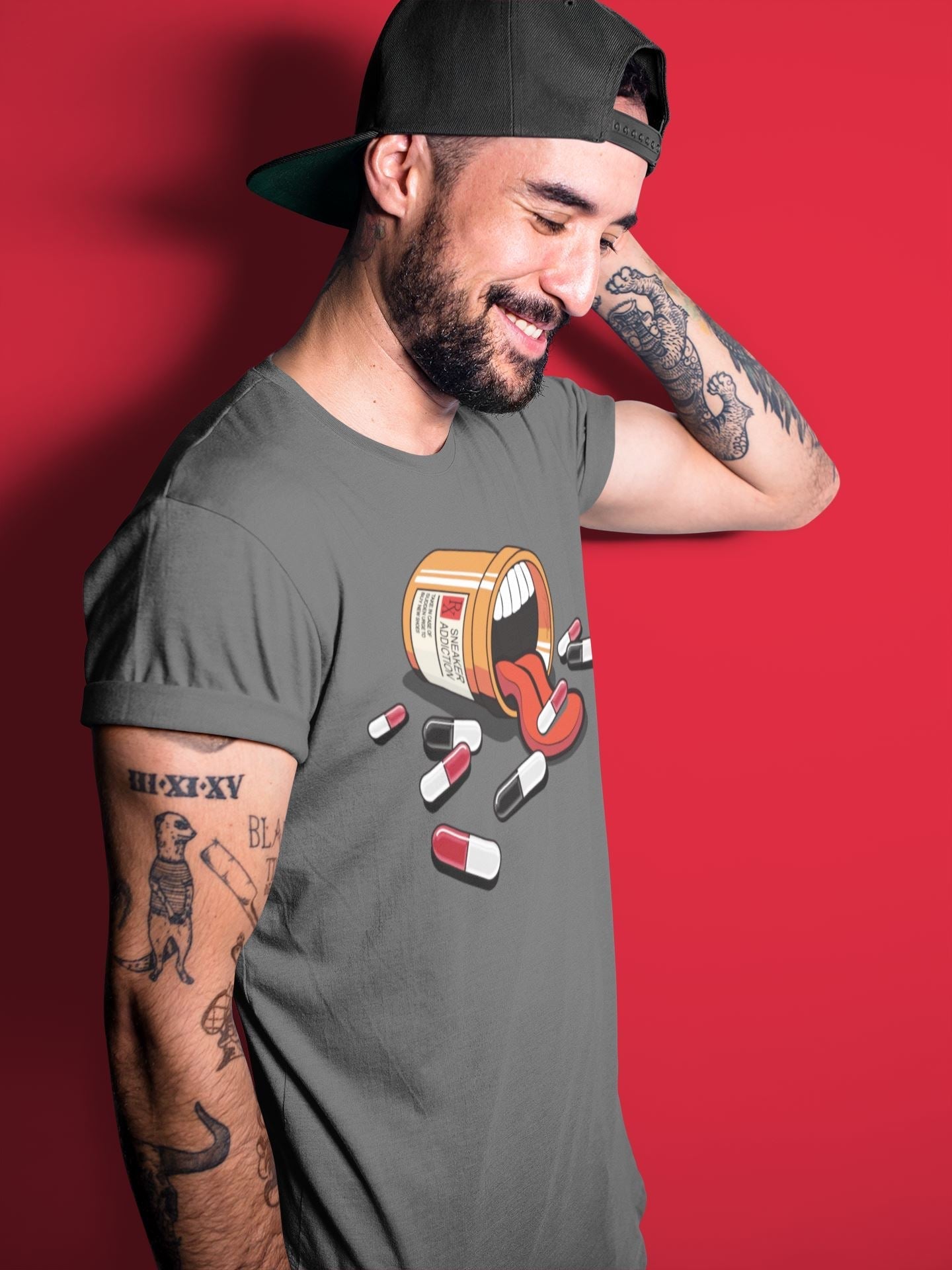snkmatch Addiction Unisex Tops - Air Jordan 4 Fire Red