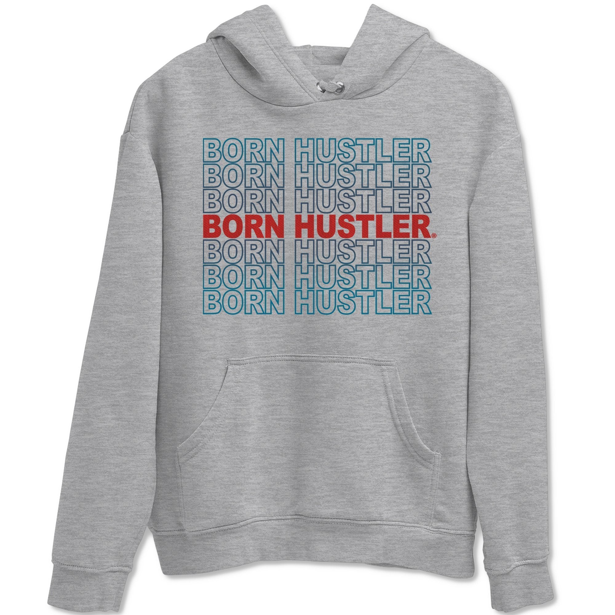 Born Hustler Unisex Tops - Air Jordan 4 Deep Ocean