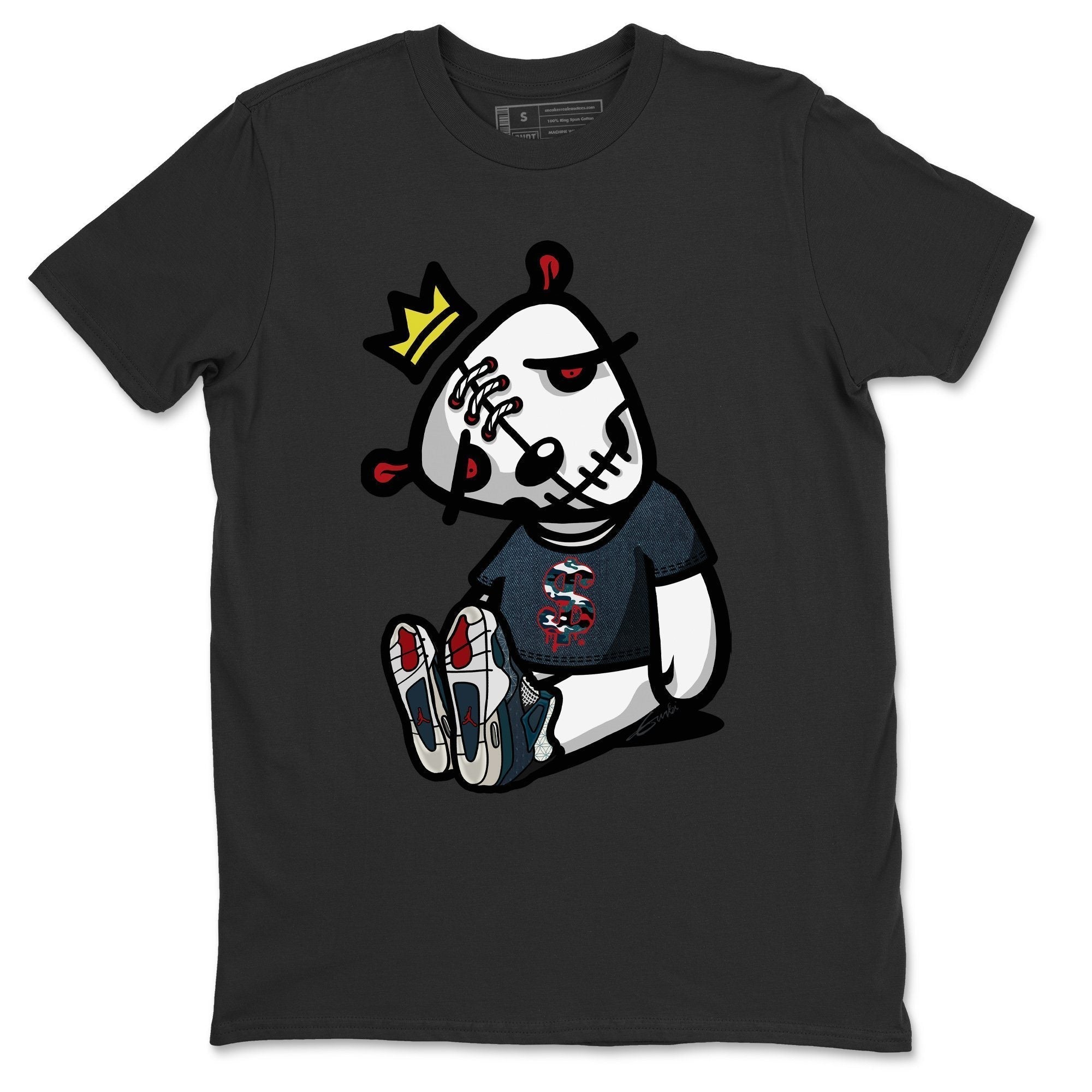 Dead Dolls Unisex Tops - Air Jordan 4 Deep Ocean