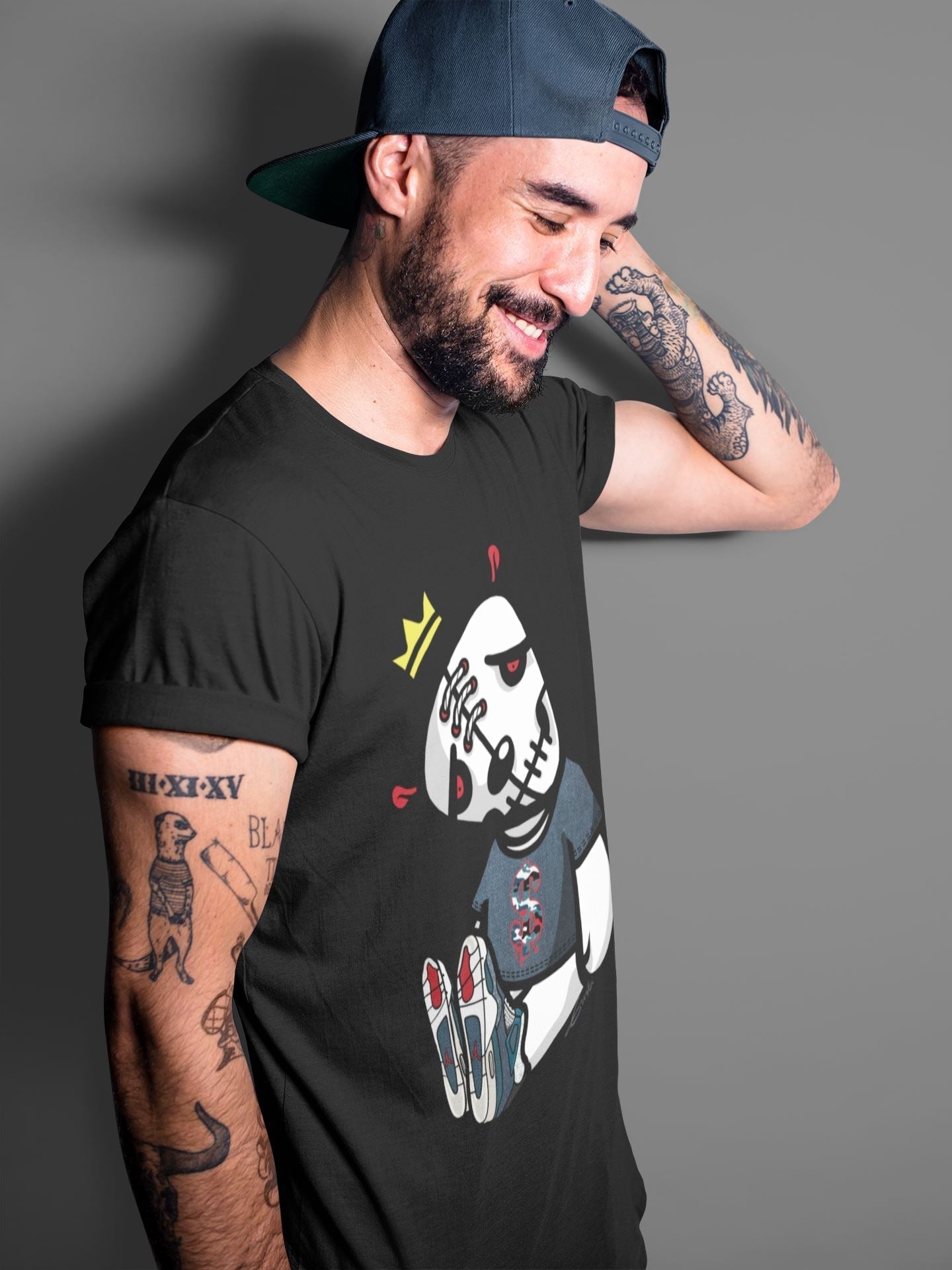 Dead Dolls Unisex Tops - Air Jordan 4 Deep Ocean