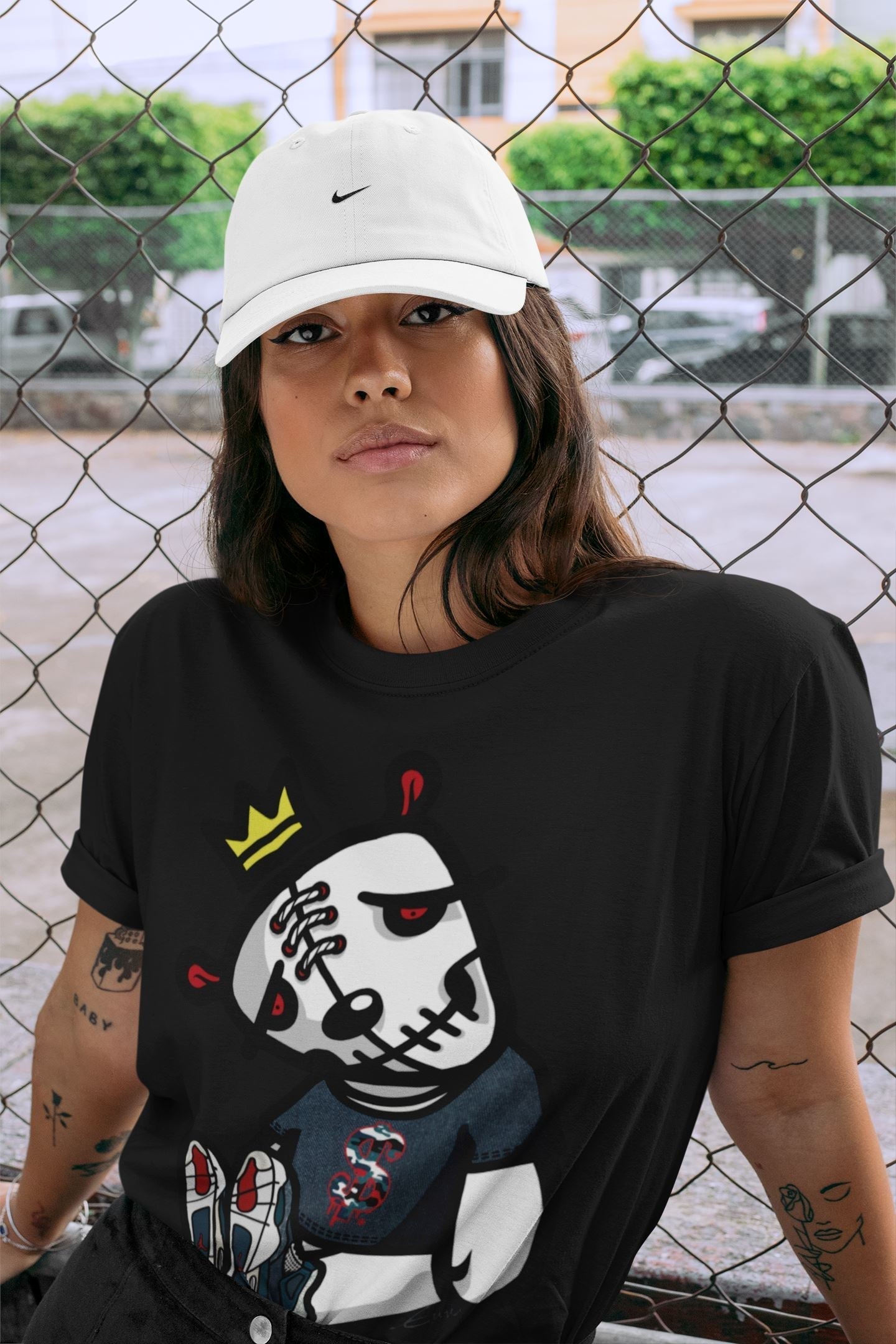 Dead Dolls Unisex Tops - Air Jordan 4 Deep Ocean