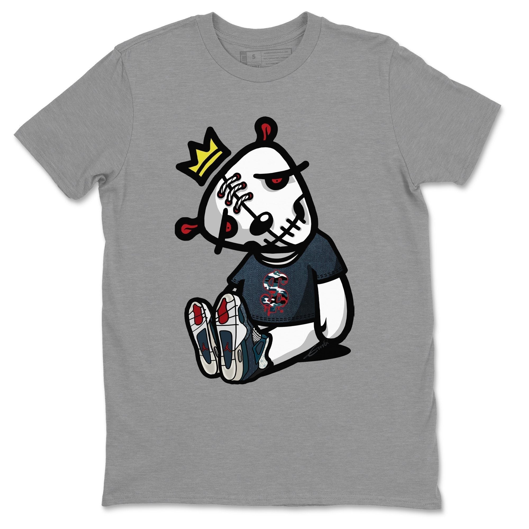 Dead Dolls Unisex Tops - Air Jordan 4 Deep Ocean