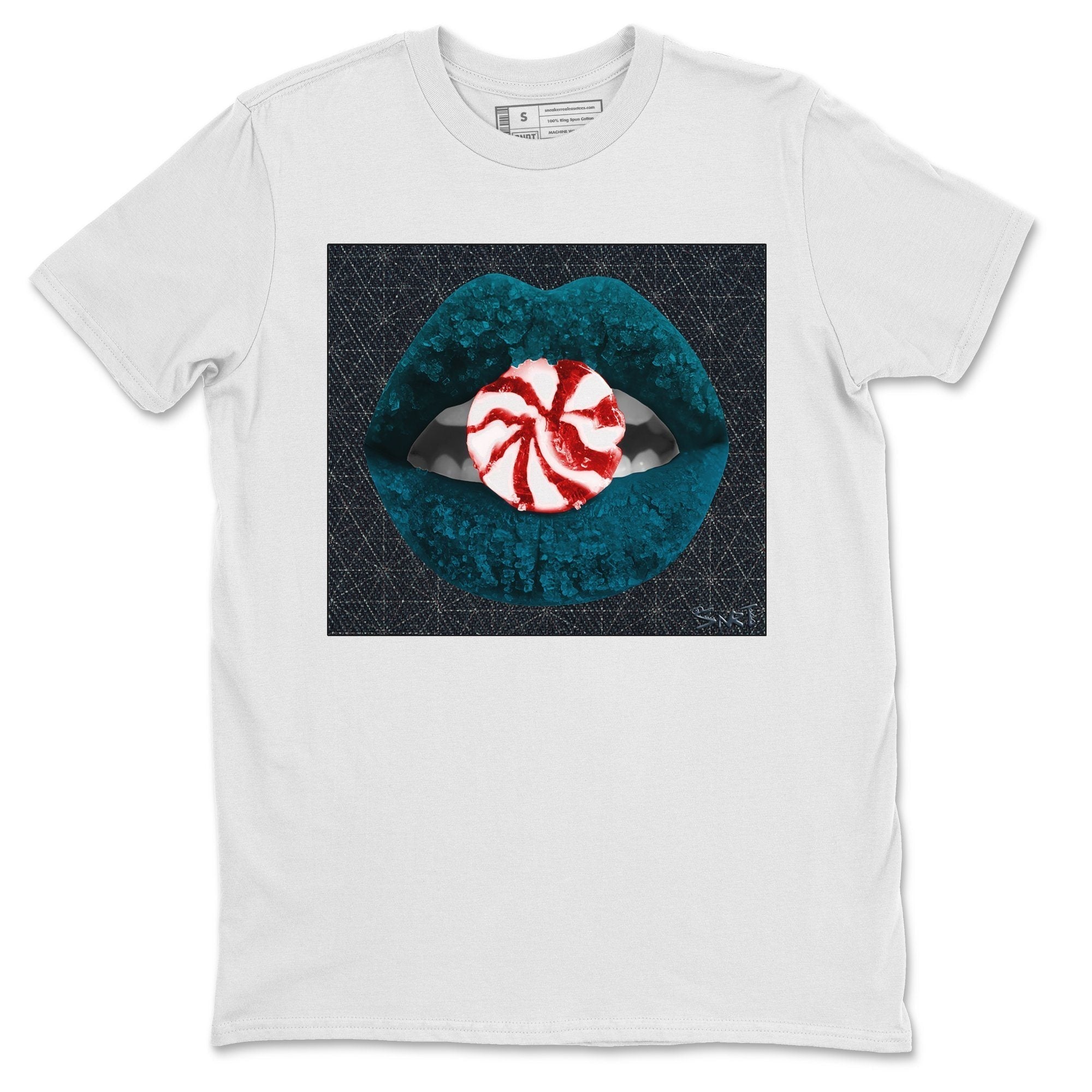 Lips Candy Unisex Tops - Air Jordan 4 Deep Ocean