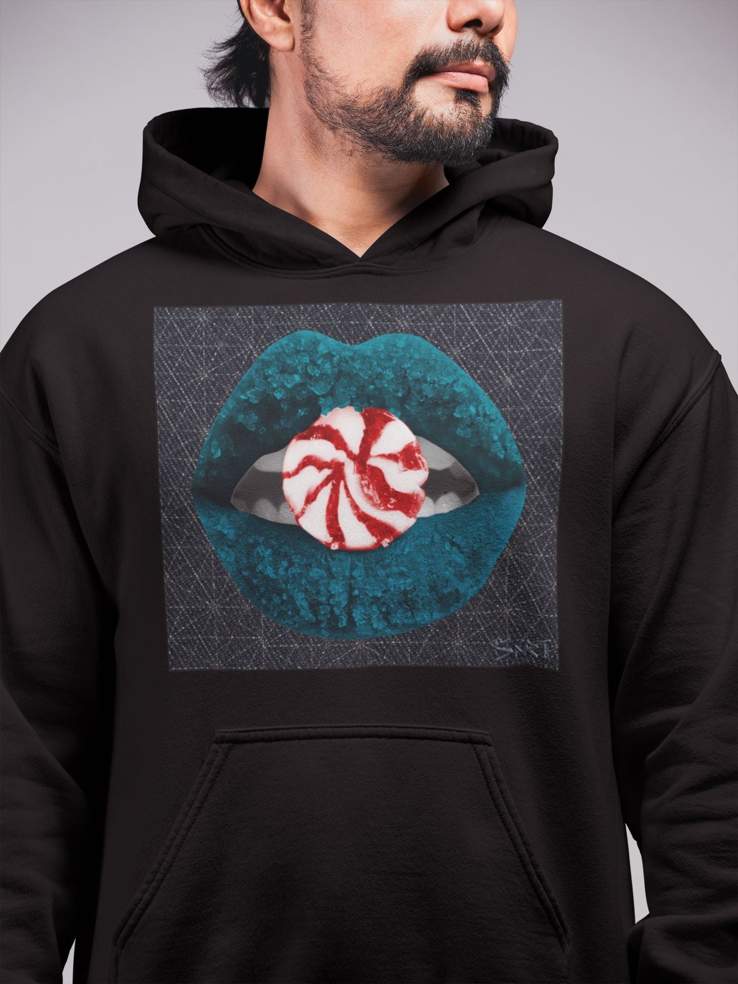 Lips Candy Unisex Tops - Air Jordan 4 Deep Ocean