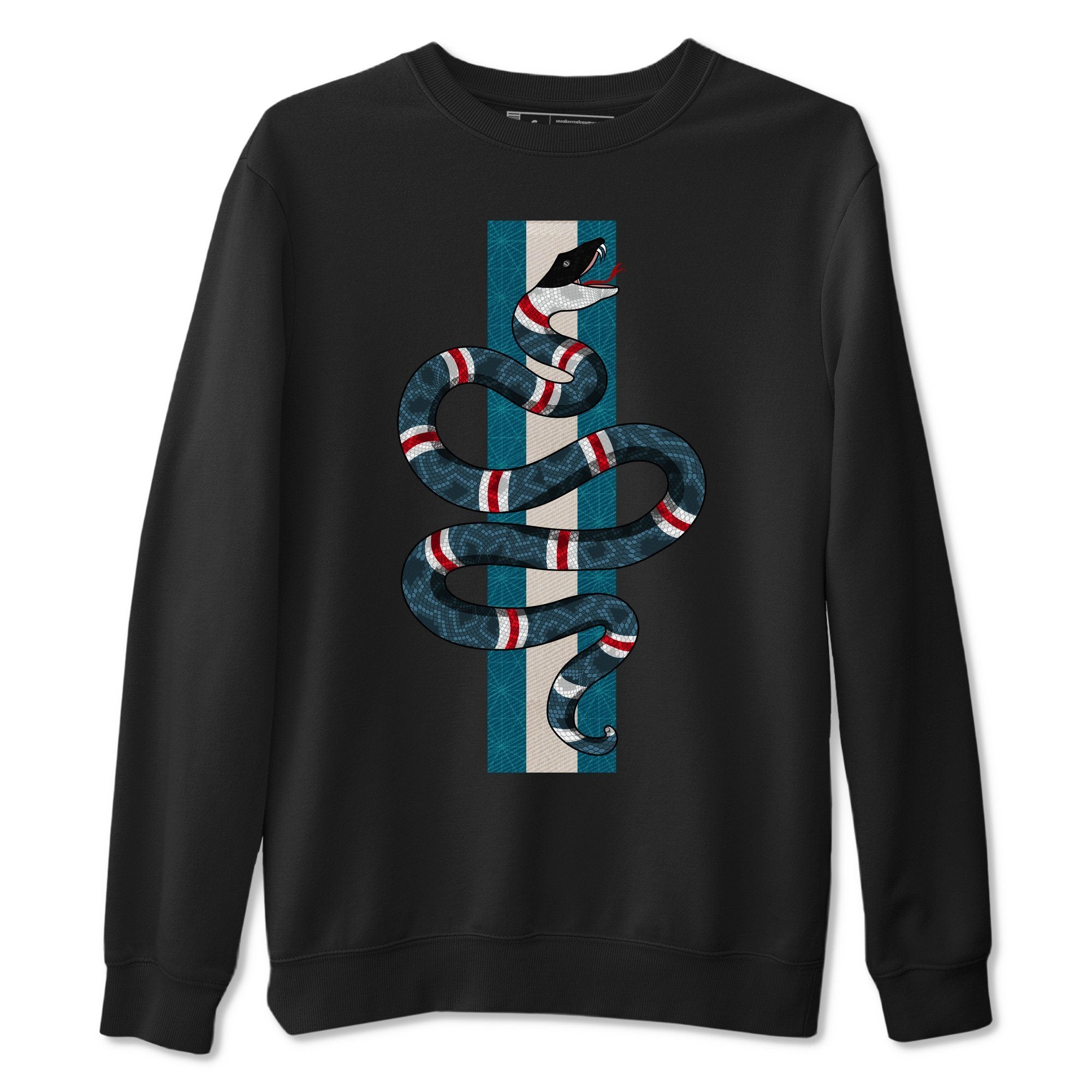 Snake Unisex Tops - Air Jordan 4 Deep Ocean
