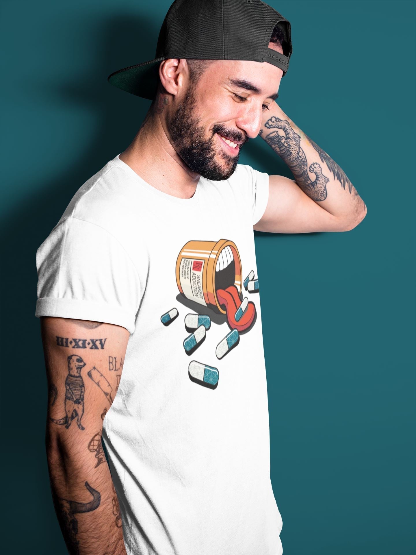 snkmatch Addiction Unisex Tops - Air Jordan 4 Deep Ocean