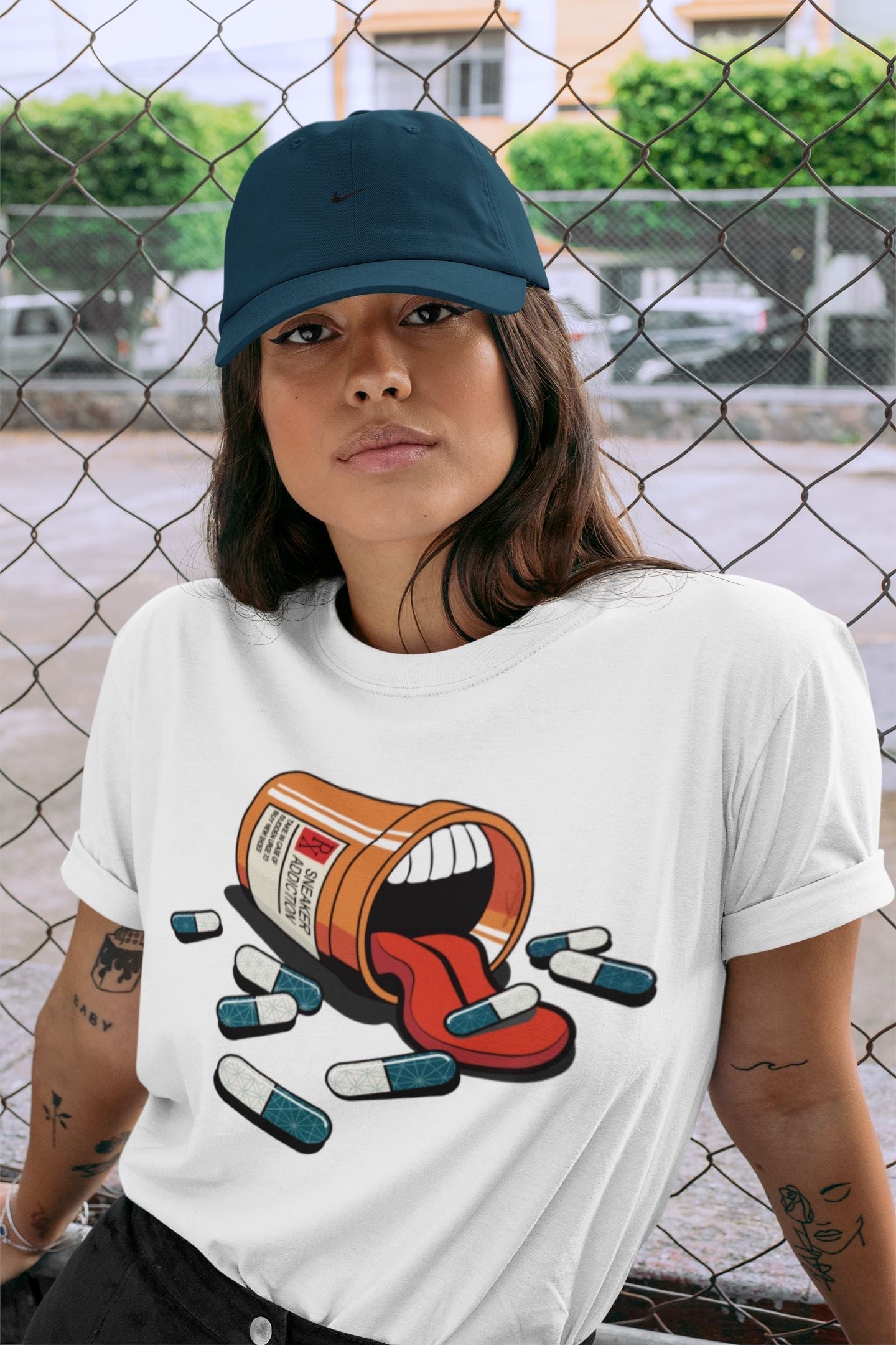 snkmatch Addiction Unisex Tops - Air Jordan 4 Deep Ocean