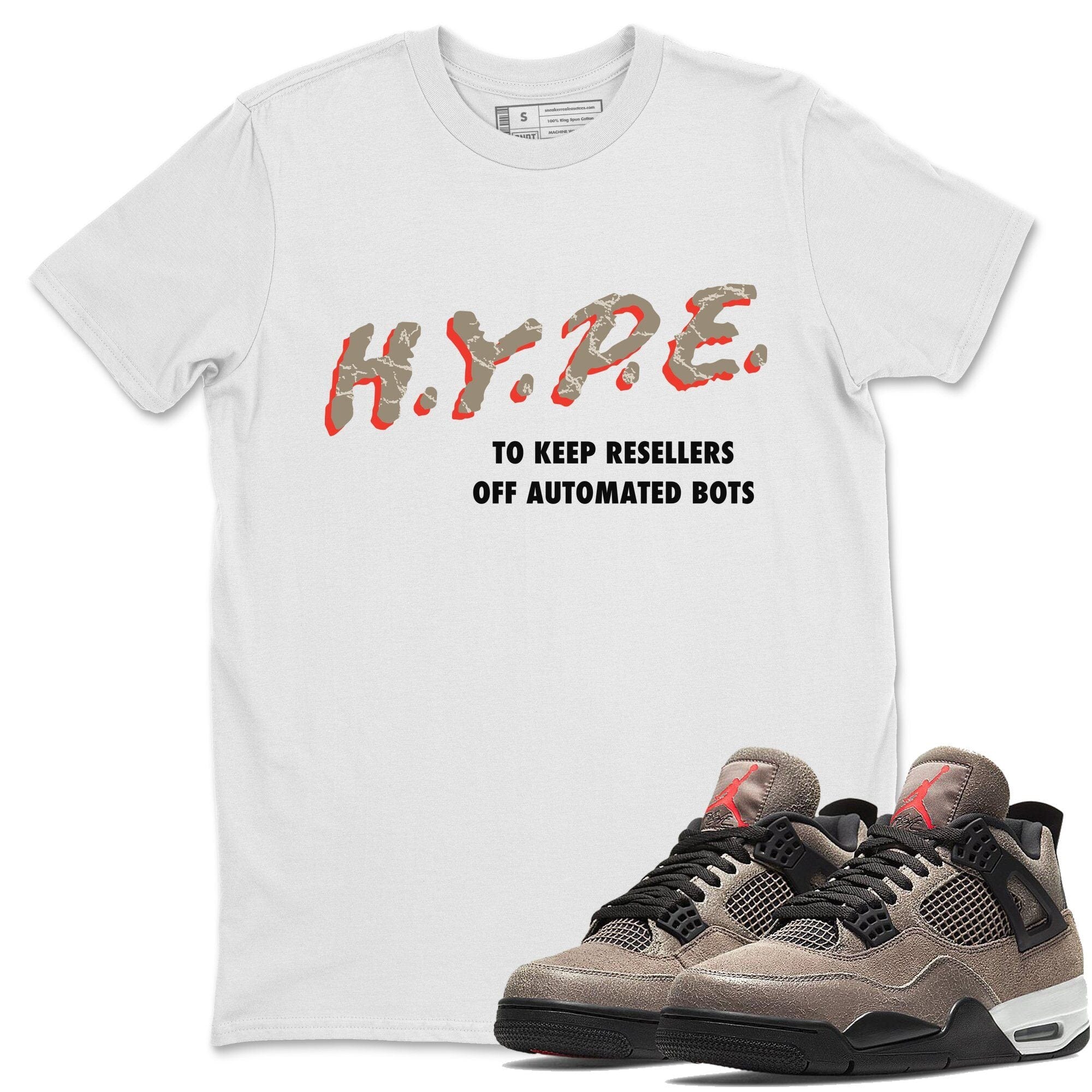 Hype Unisex Tops - Air Jordan 4 Taupe Haze
