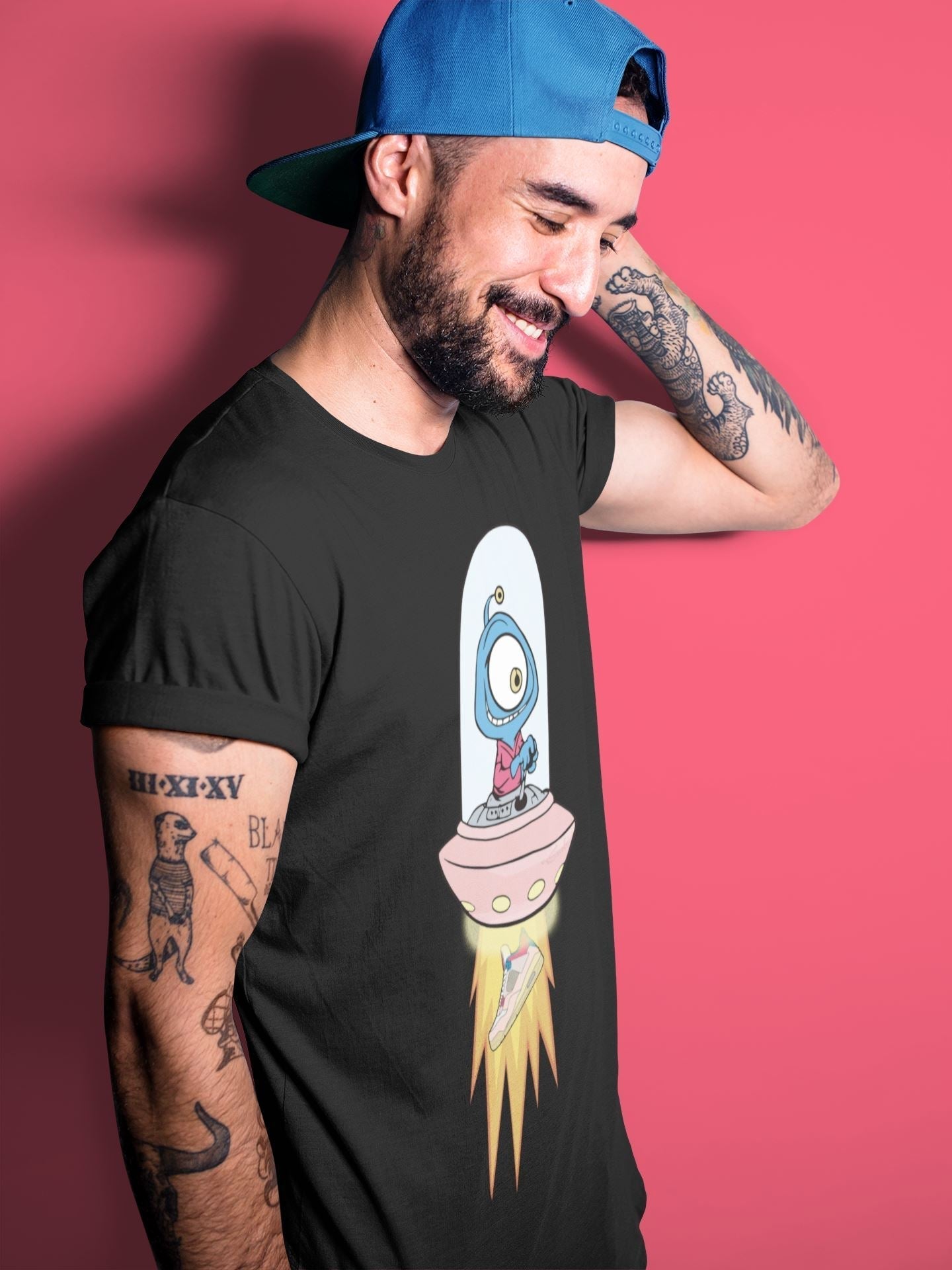 Alien Unisex Tops - Air Jordan 4 Union Guava Ice